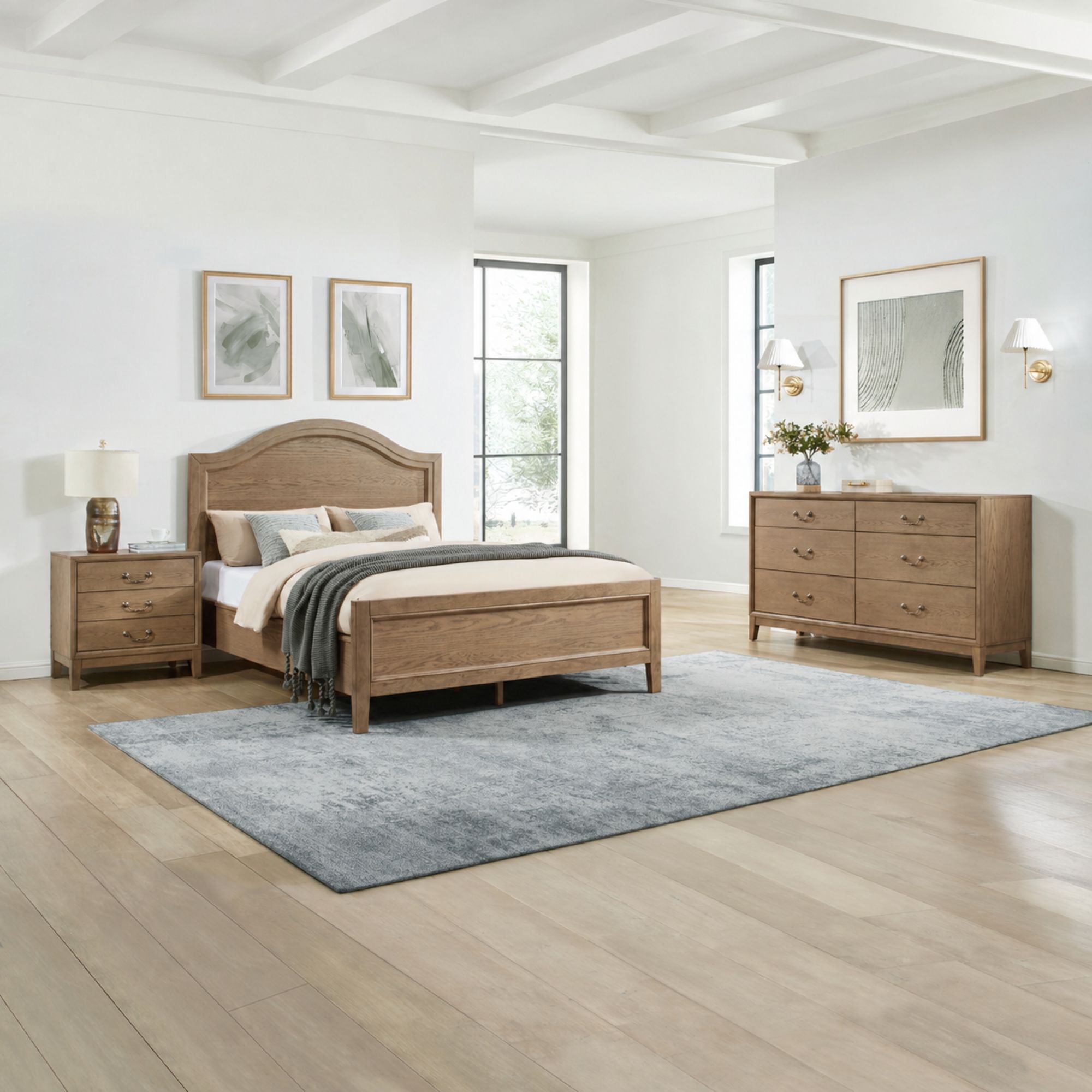 Arlington - Dresser - Dark Brown, dark brown