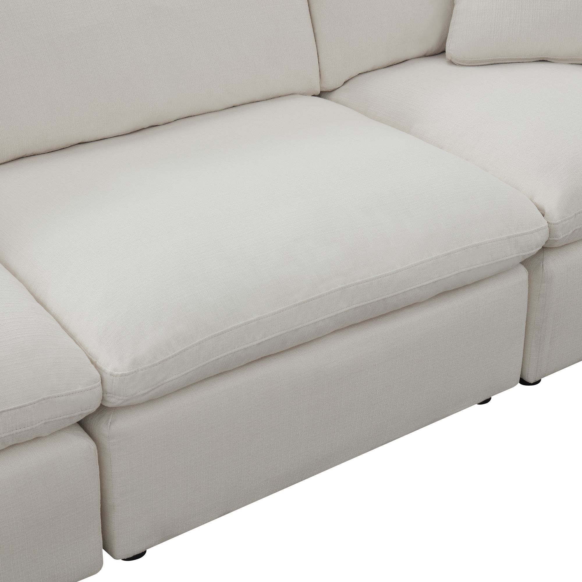Cloud 9 - 5 Piece Sectional Sofa - Beige