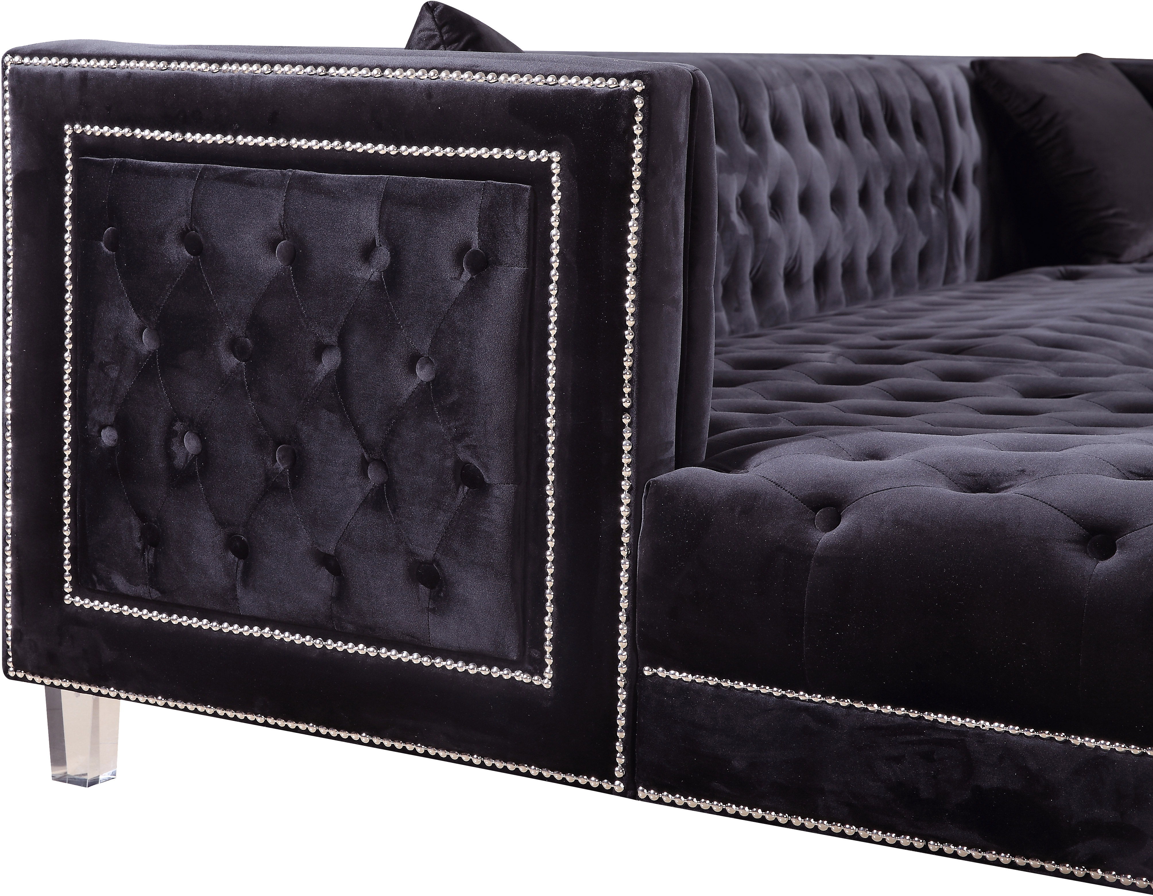 Moda - 3 Piece Sectional - Black