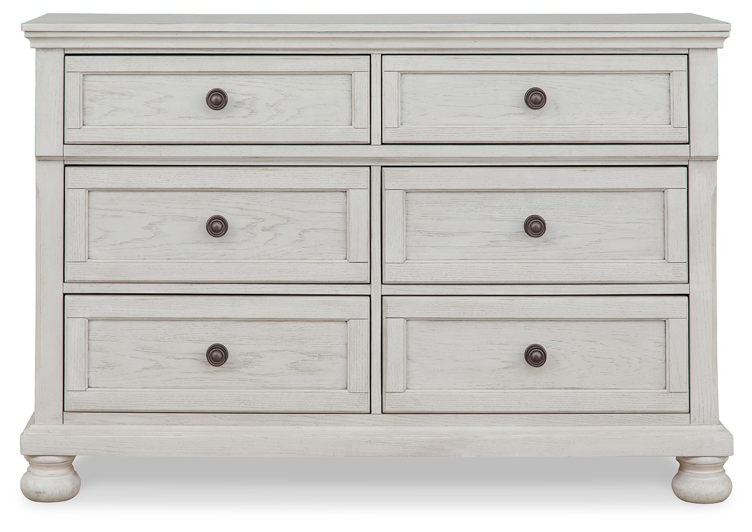 Ashley Furniture Robbinsdale - Dresser - 6 Drawers - Antique White - Image 5
