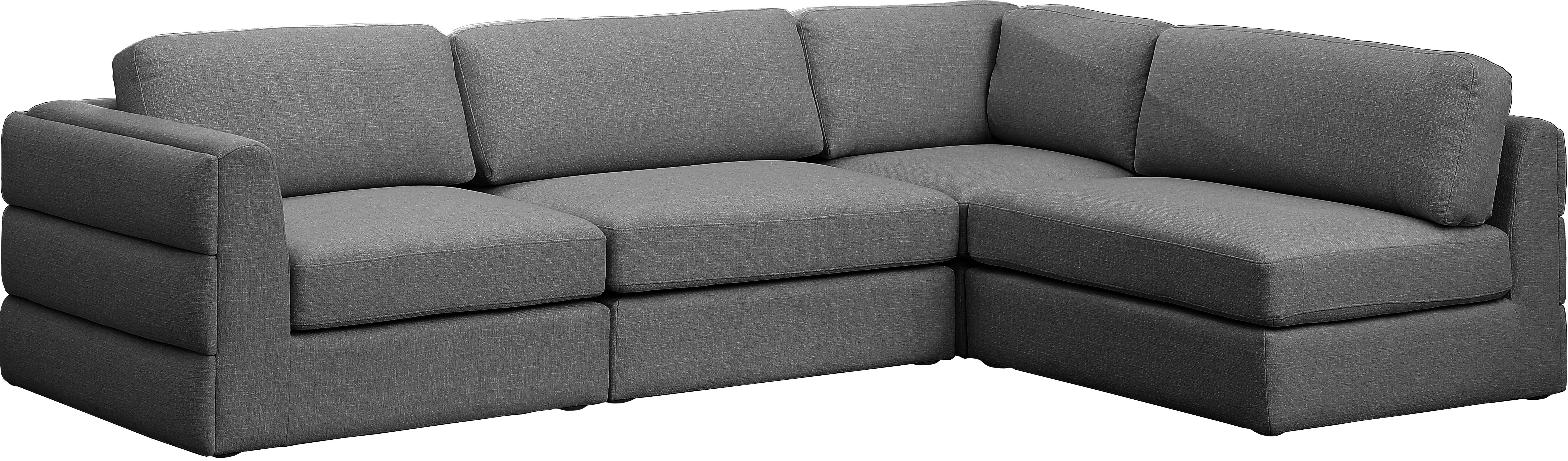 Beckham - 4 Piece Modular Sectional - Gray
