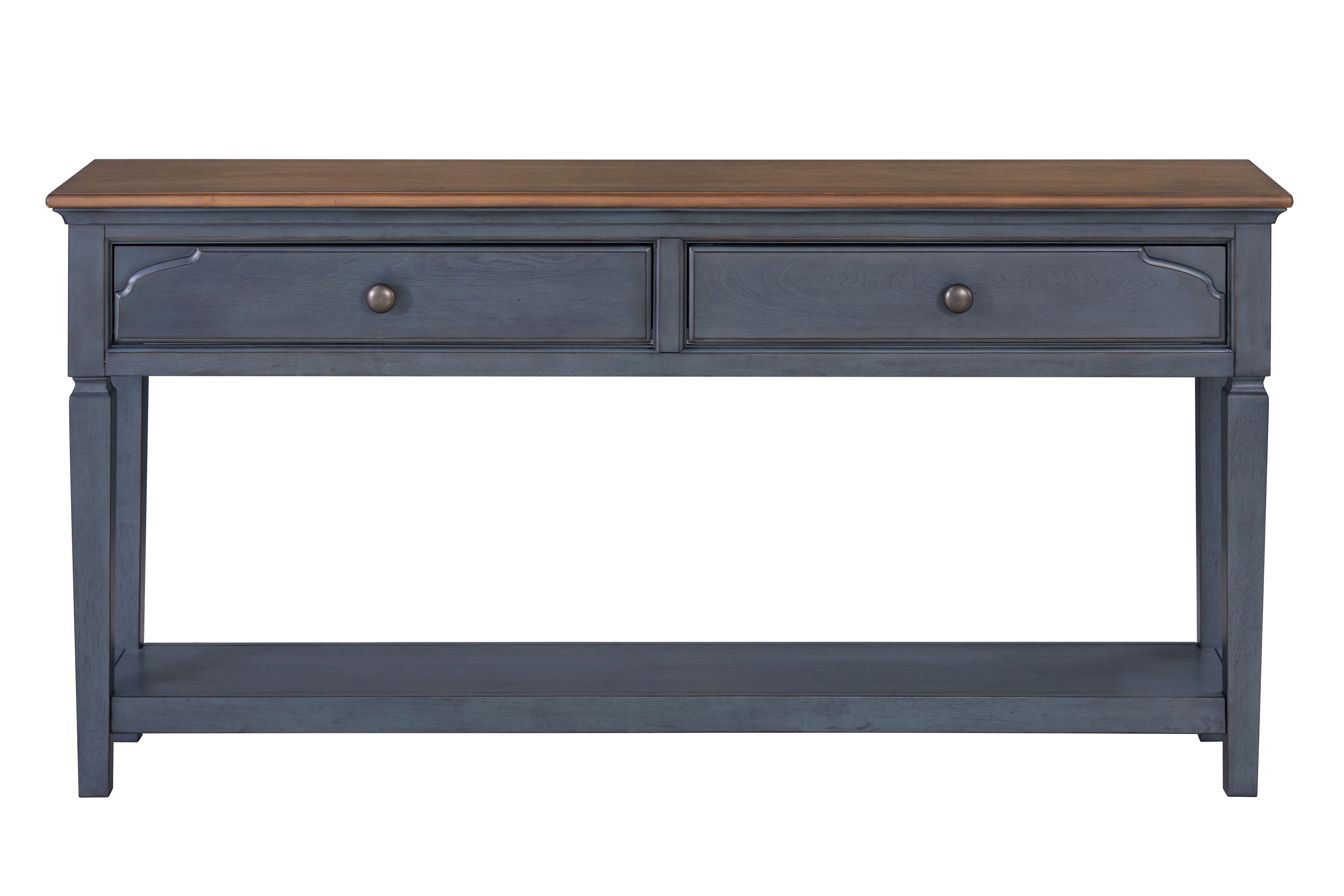 Americana - Sofa Table - Corduroy Blue Image