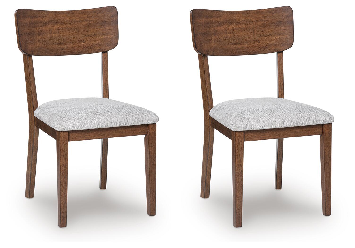 Tameride - Dining Upholstered Side Chair (Set of 2) - Brown, dark brown
