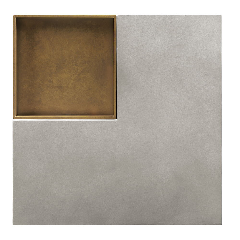 Kailano - Coffee Table - Weathered Gray, gray, view 3
