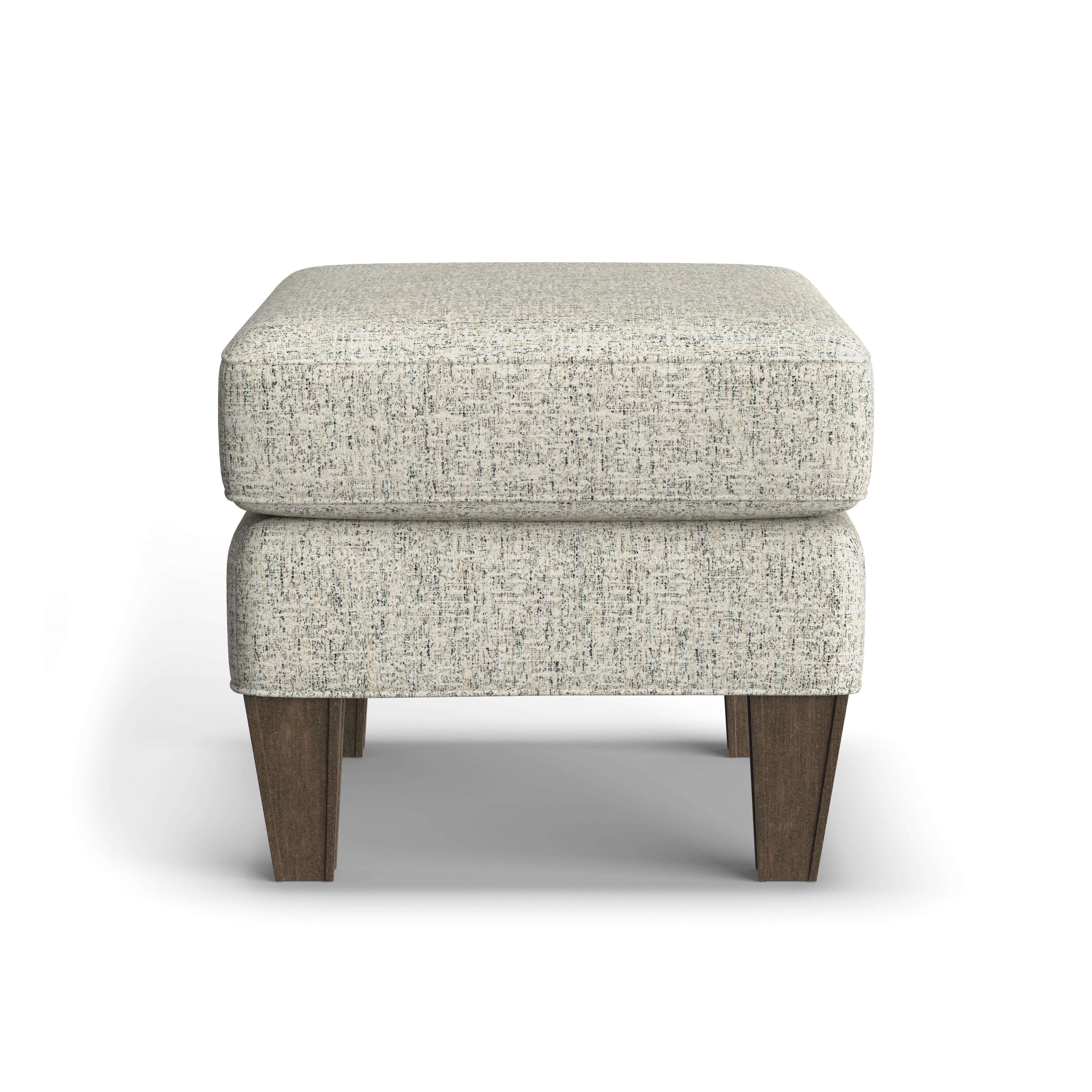 Bradstreet - Fabric Ottoman, dark gray, view 8