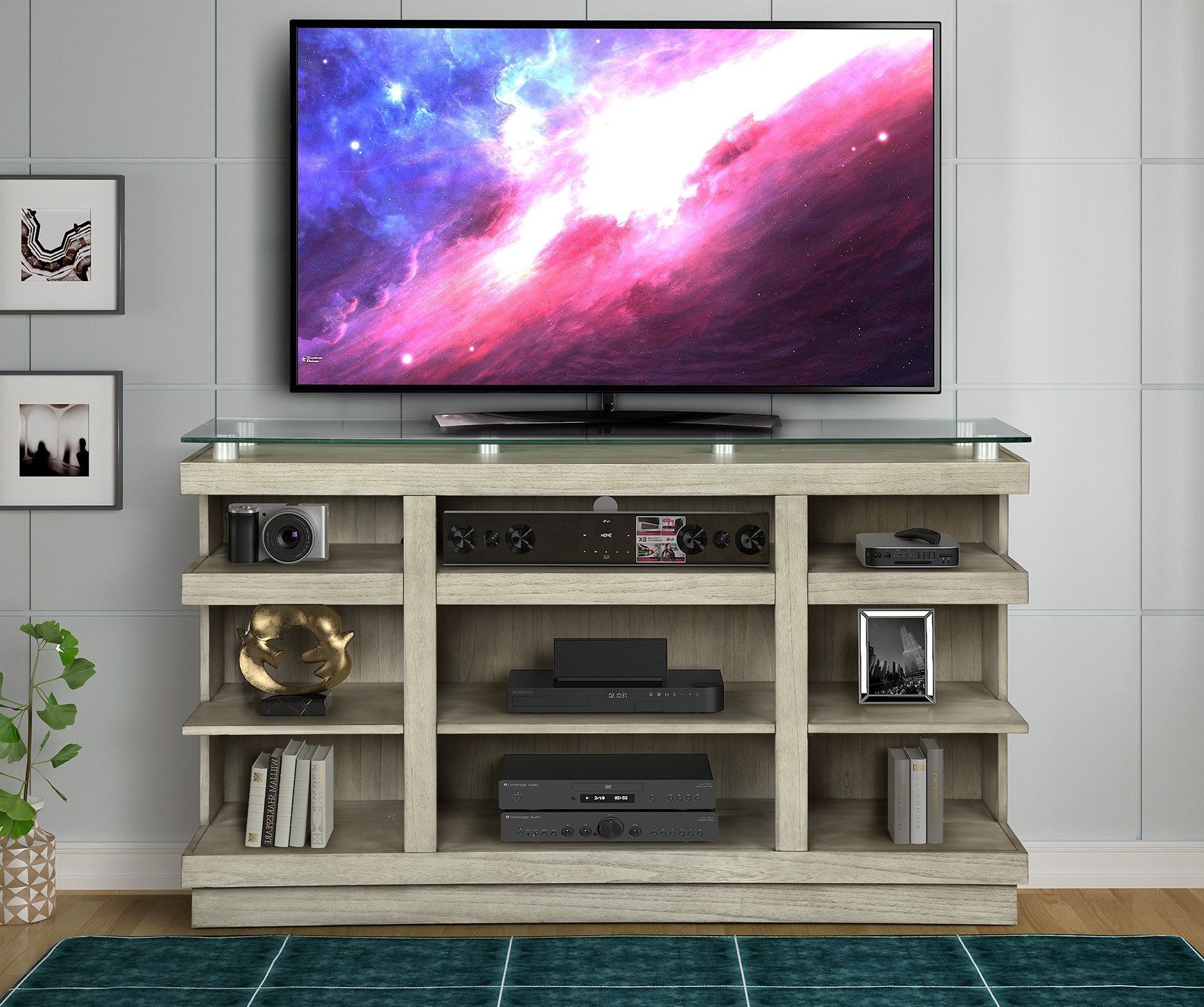 Celino - 65\" TV Cart - SAndstone