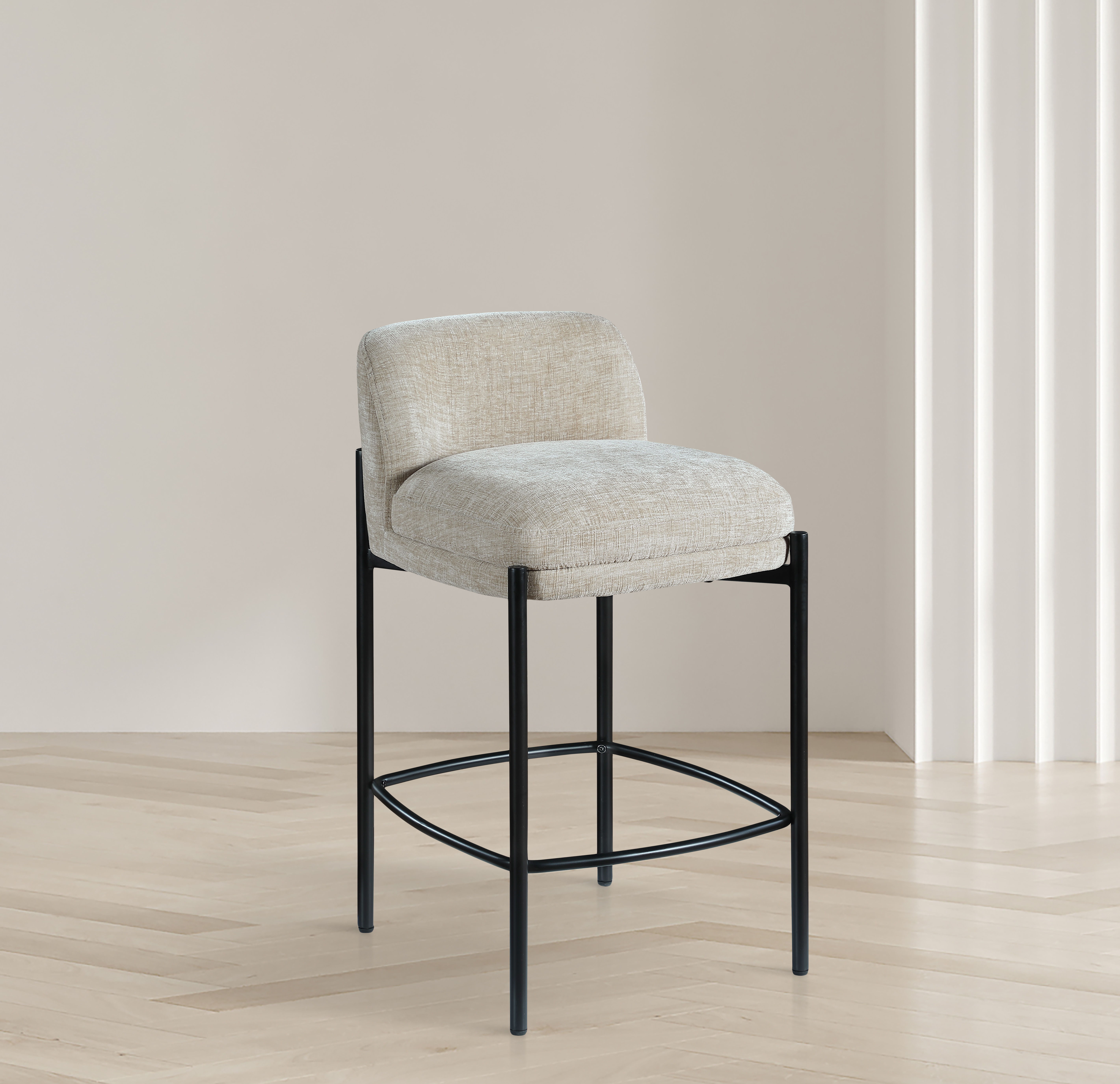 Burton - Stool (Set of 2) - Beige