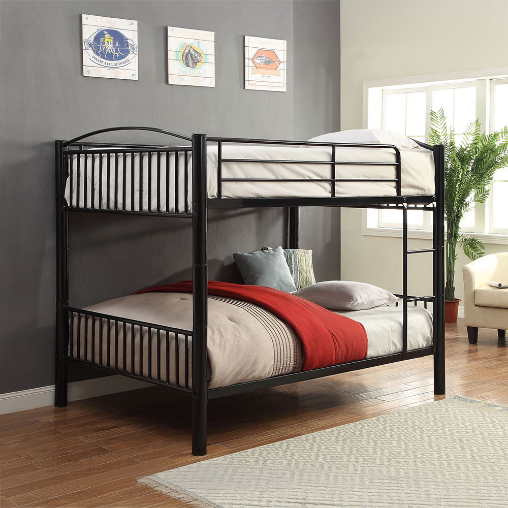 Cayelynn - Full Over Full Bunk Bed - Black, black