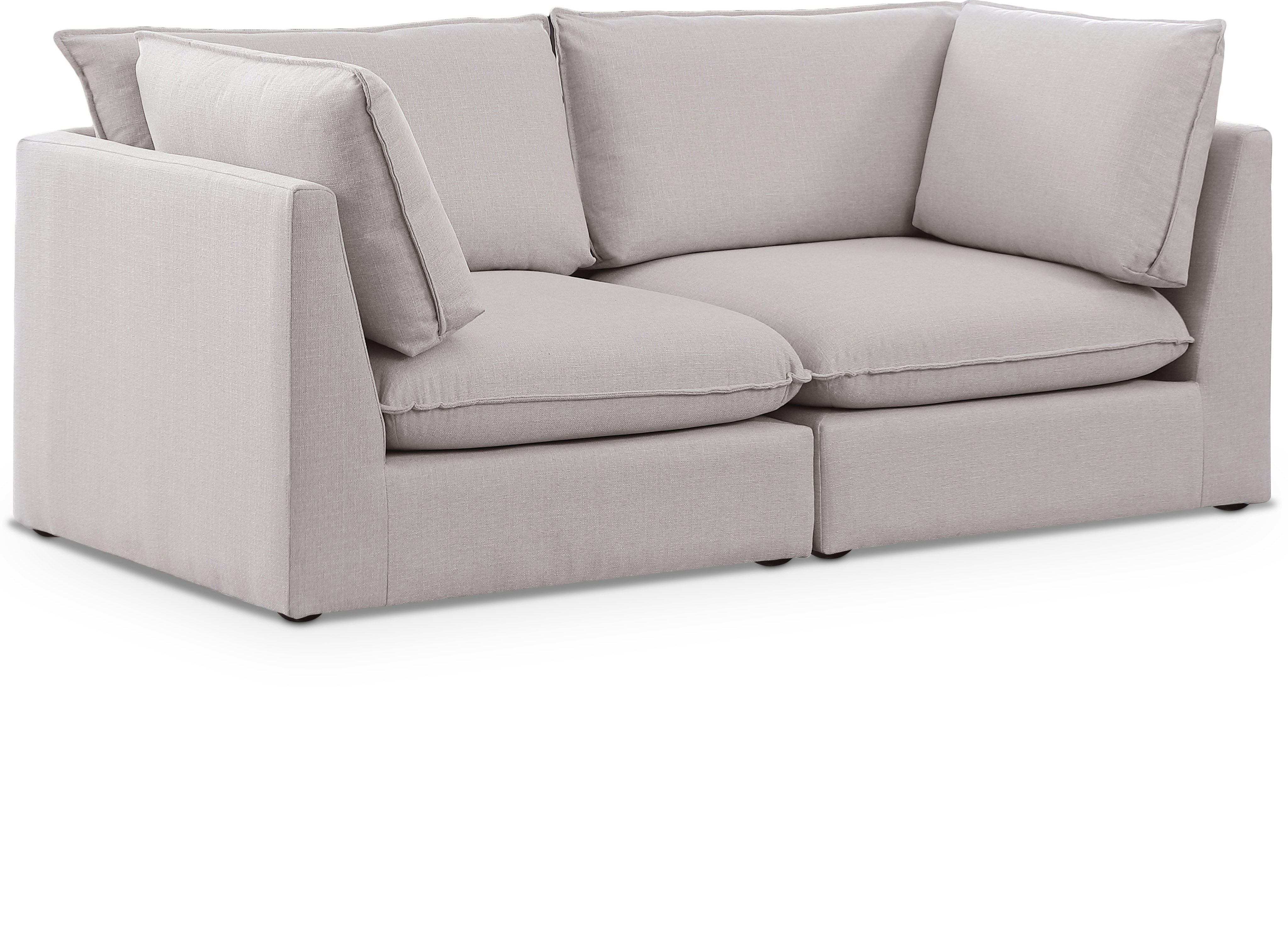 Mackenzie - 2 Seat Modular Sofa - Beige