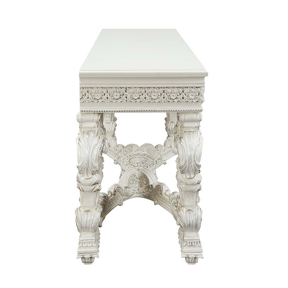 Adara - Sofa Table - Antique White, beige, view 5