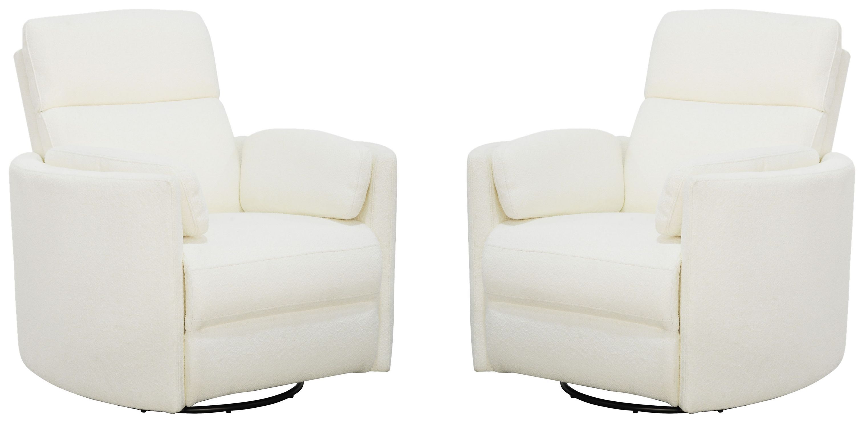 Parker House Radius - Power Swivel Glider Recliner (Set of 2) - Revel Oyster