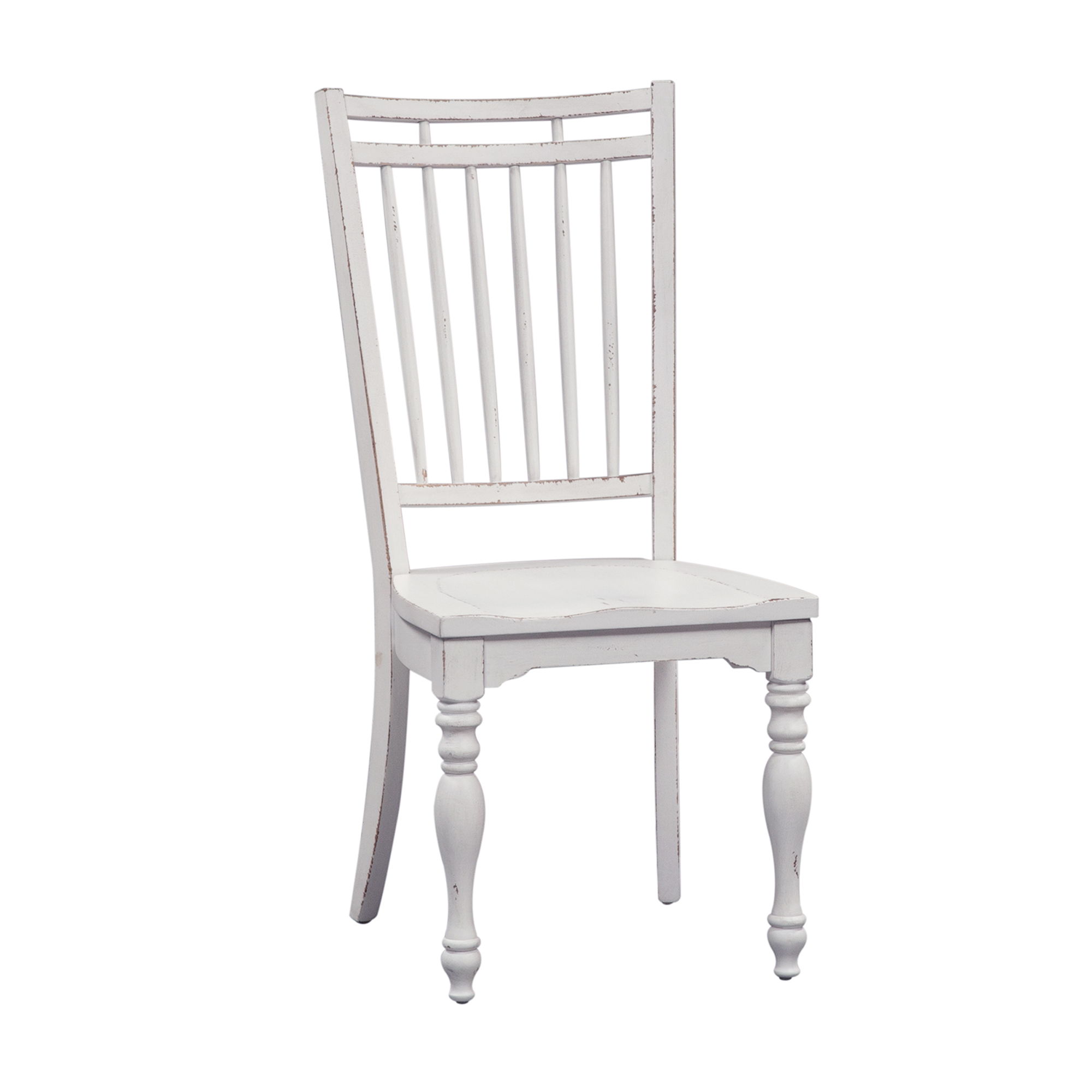 Liberty Furniture Magnolia Manor - Spindle Back Side Chair - White