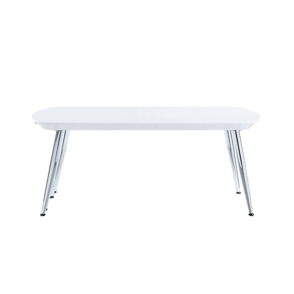Patina - Coffee Table - White & Chrome, white, view 3