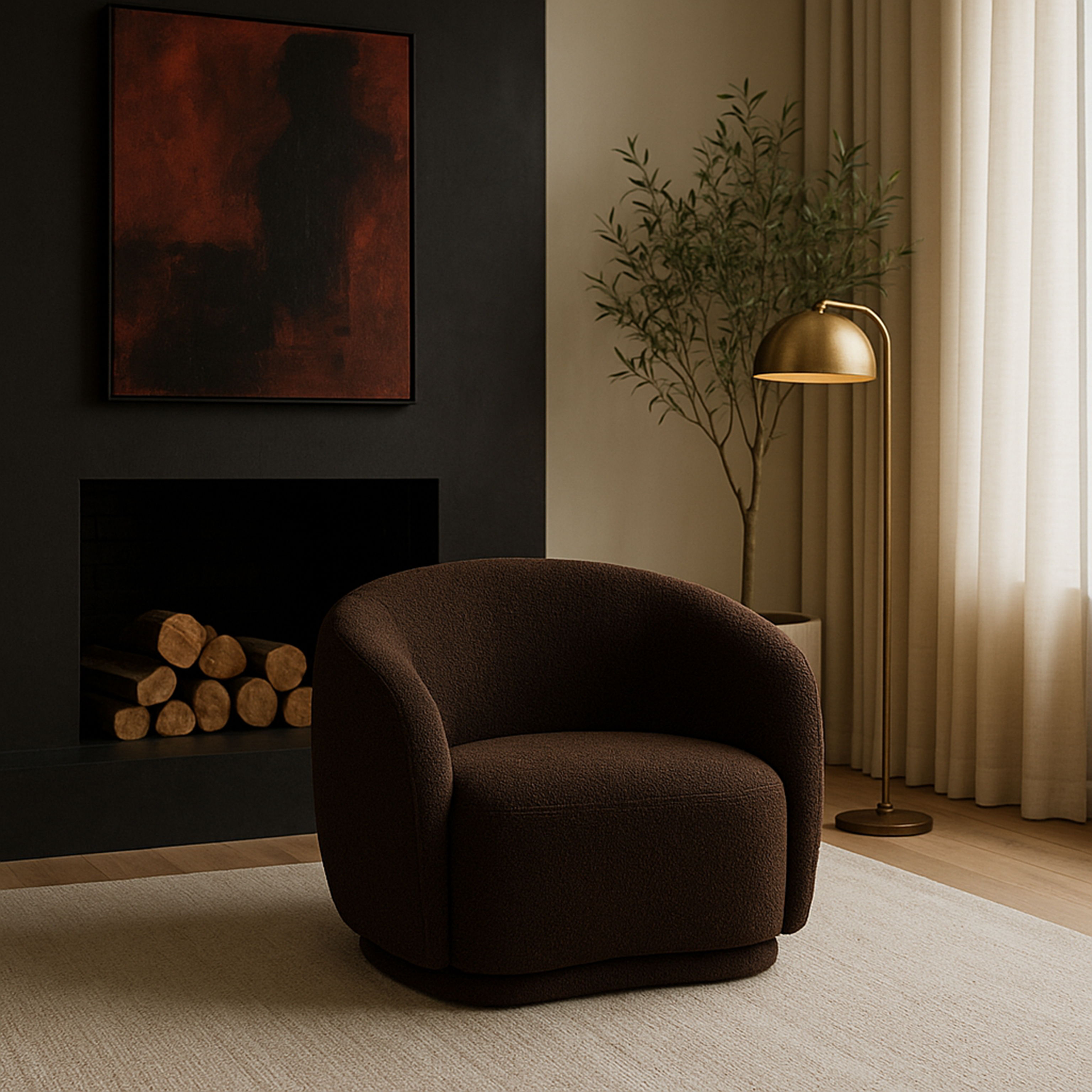 Hyde - Chair - Brown