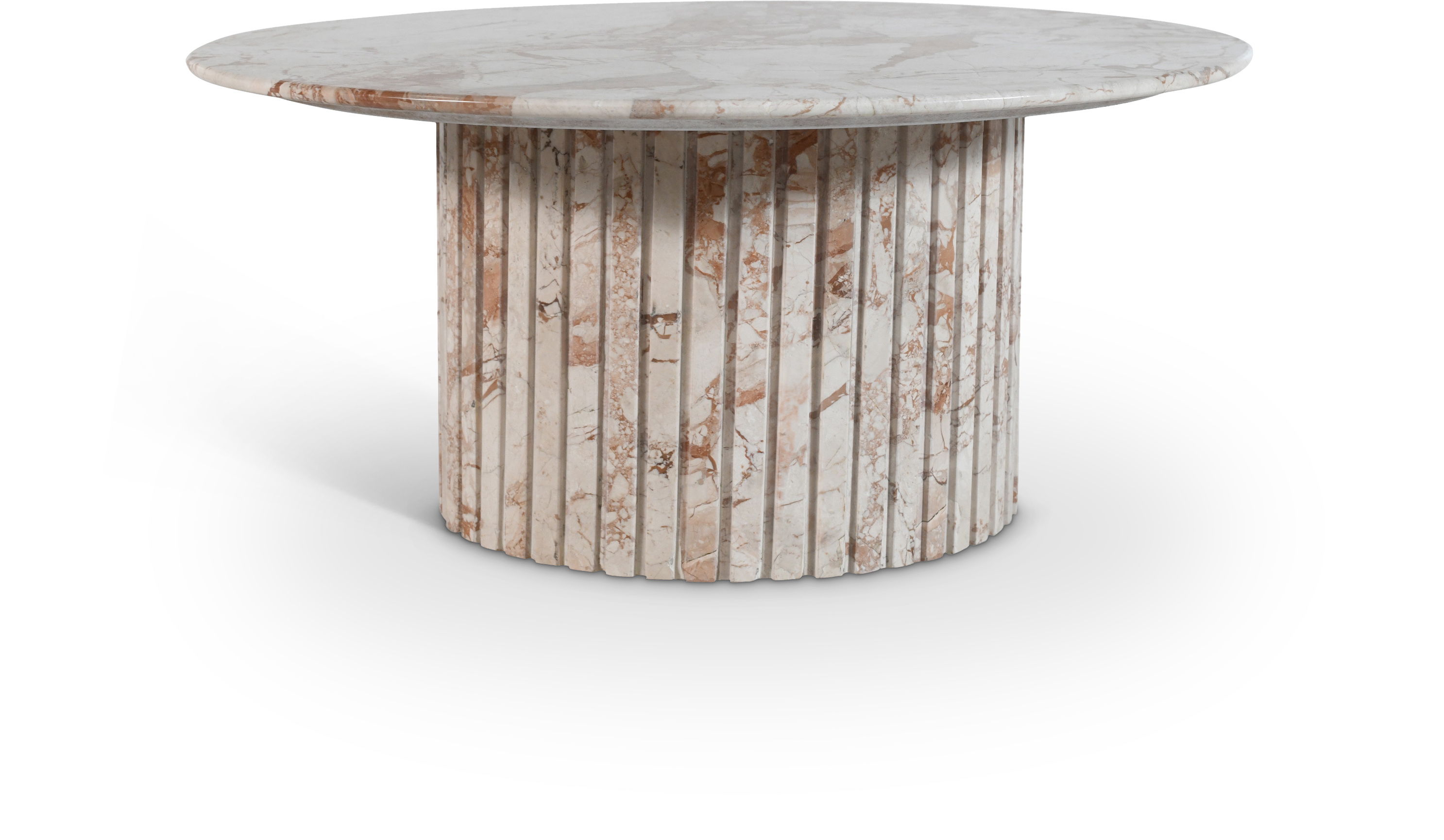 Genoa - Marble Coffee Table - Cream