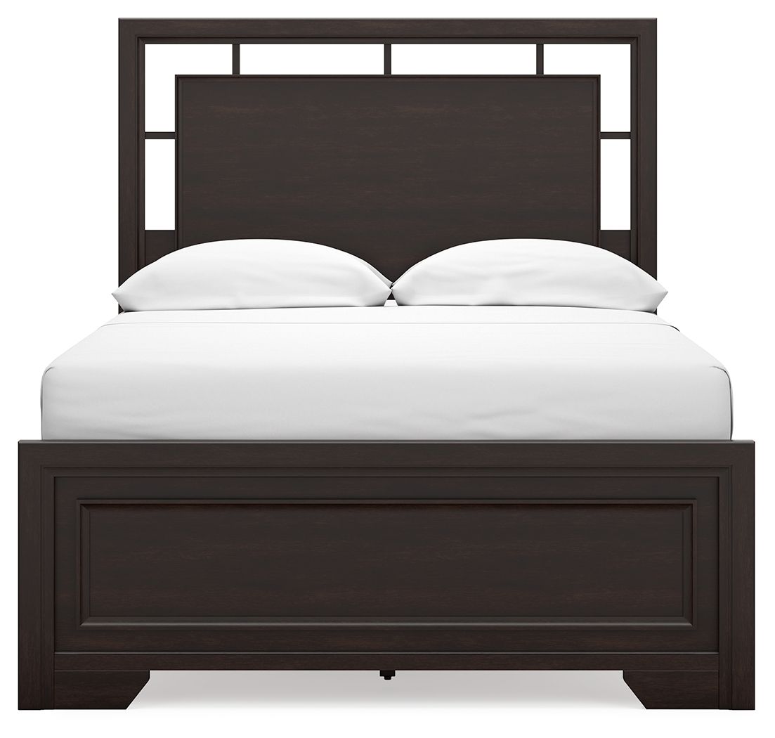 Ashley Furniture Covetown - Full Panel Bed - Dark Brown - Image 5