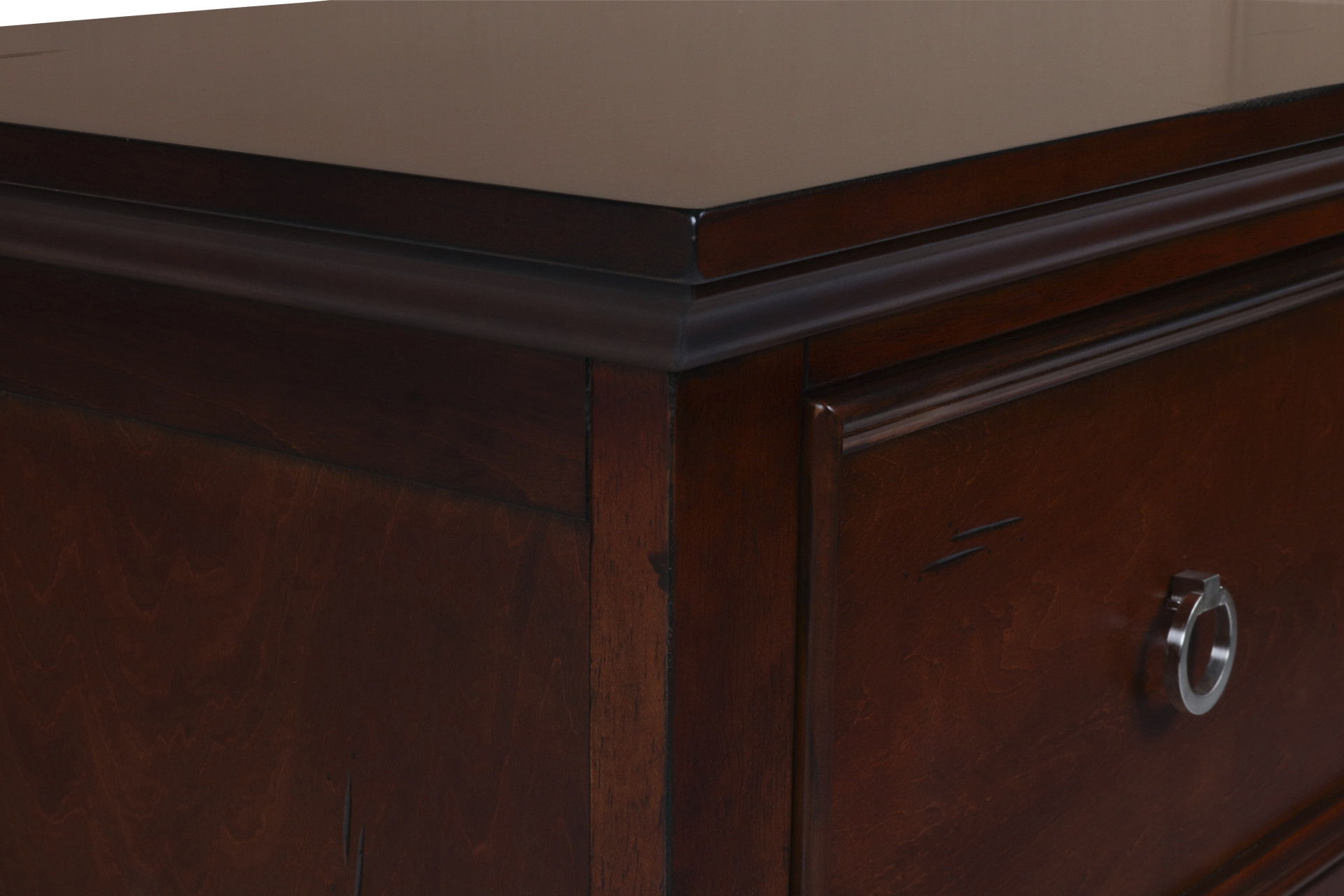 Tamarack - Nightstand - Brown Cherry, dark brown, view 6