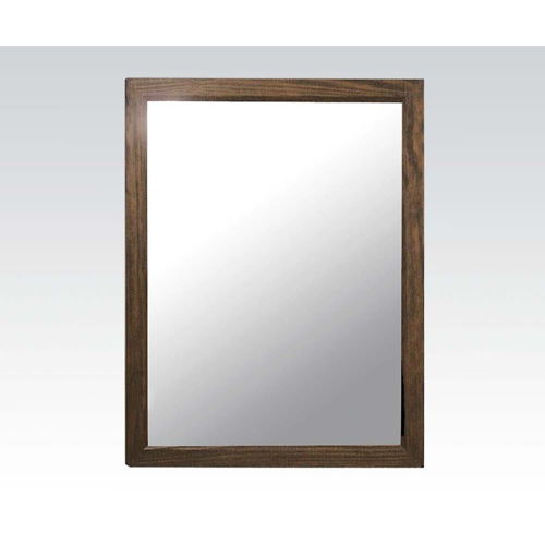 Landon - Mirror - Salvage Brown, dark brown