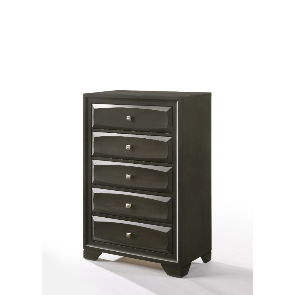 Soteris - Chest - Antique Gray, dark brown