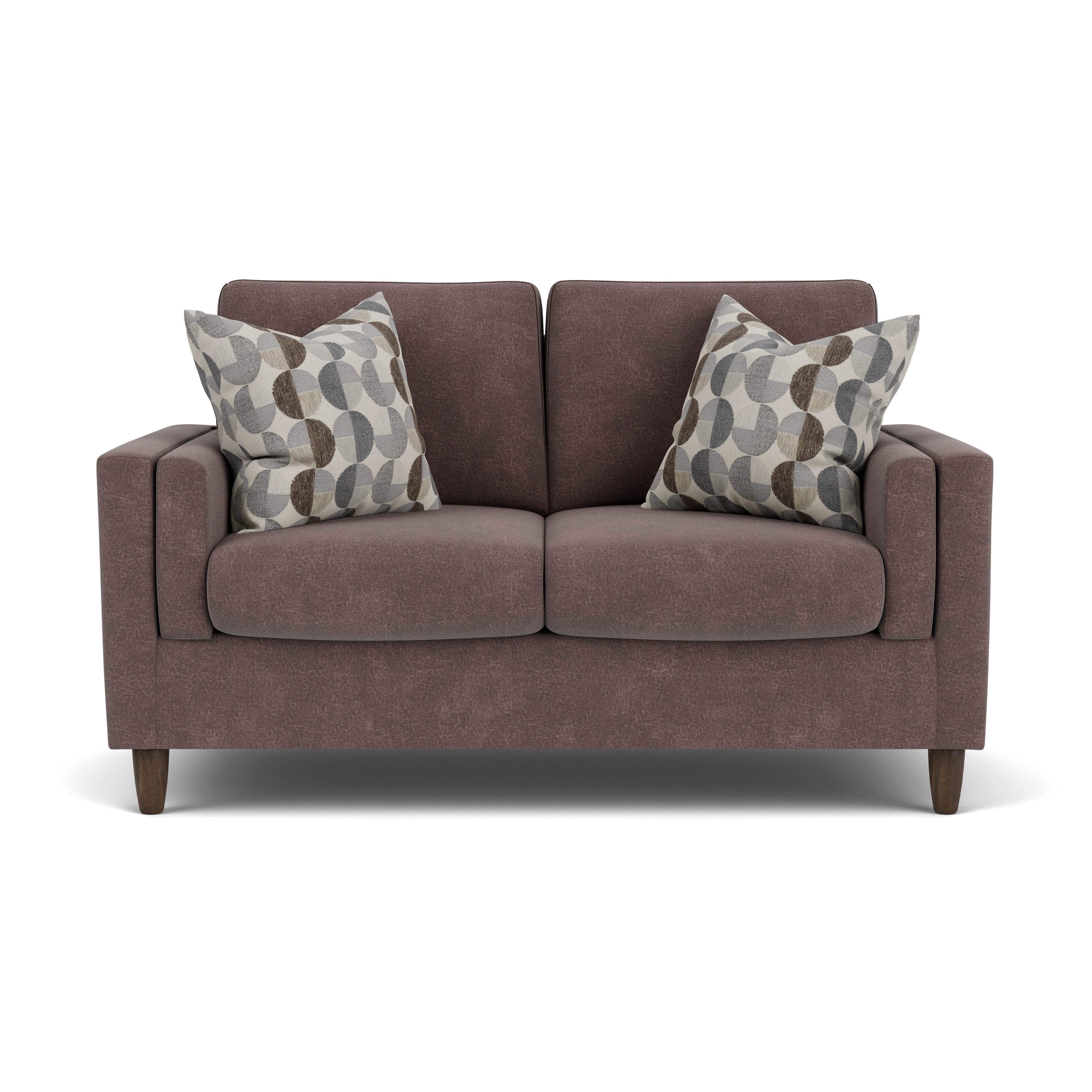 Thomas - Fabric Loveseat, white, view 8