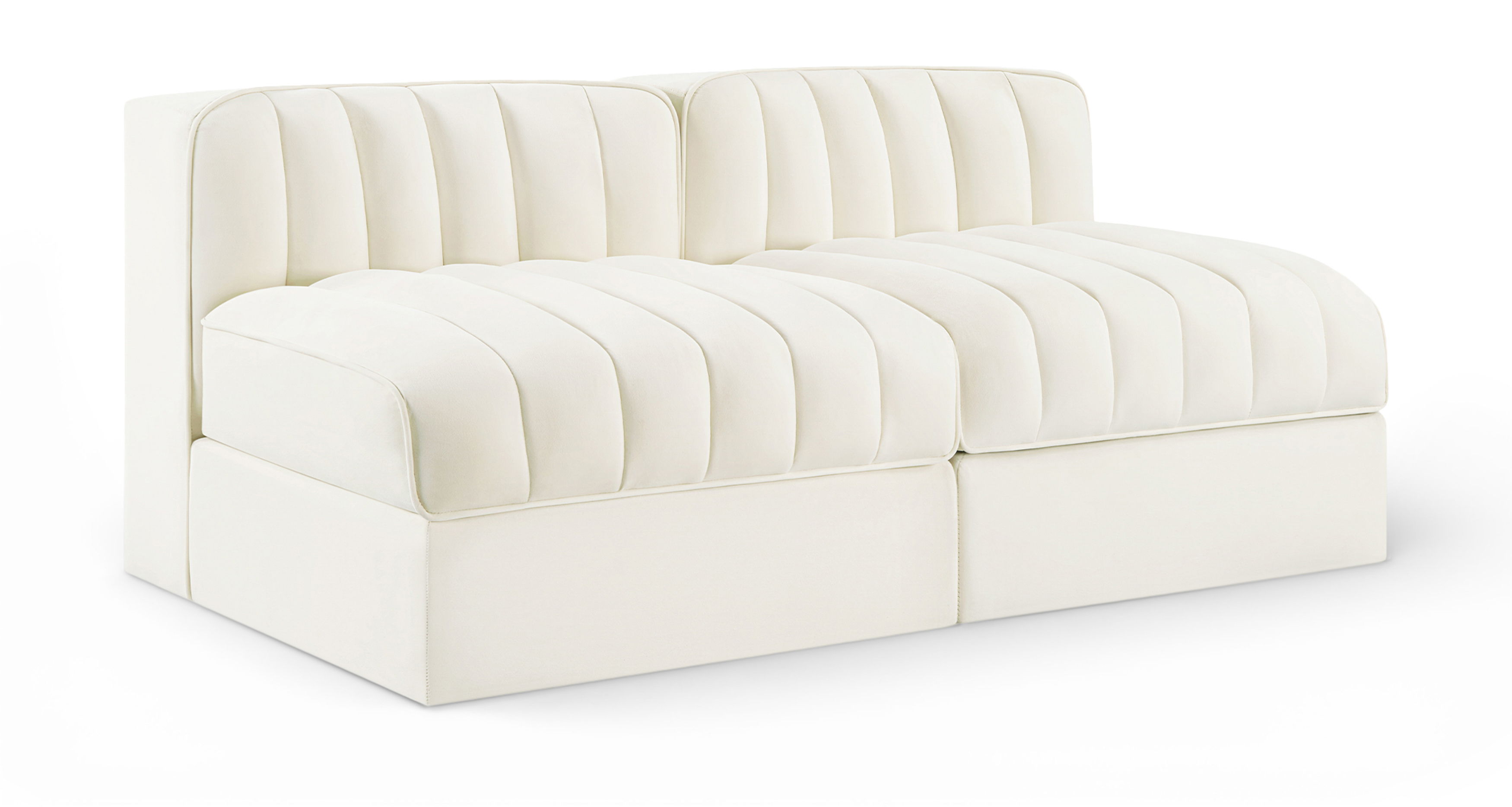 2 Pc · Modular Armless Loveseat