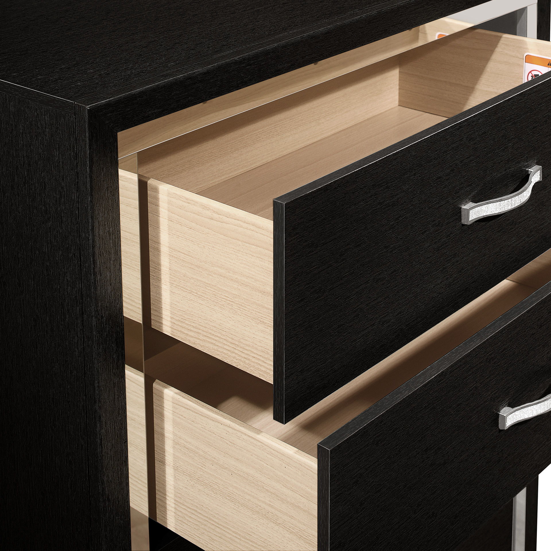 Huxley - Chest - Black, black, view 5