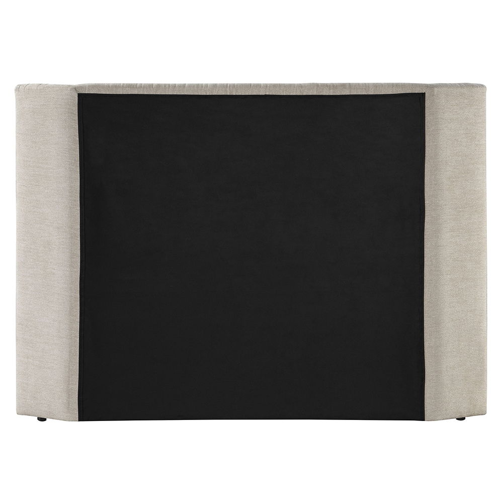 Loren - Queen Bed - Beige Fabric, beige, view 4