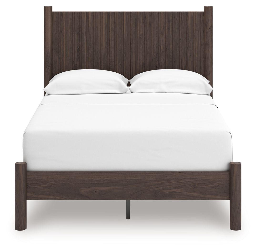 Ashley Furniture Pamytta - Full Panel Platform Bed - Brown - Image 3