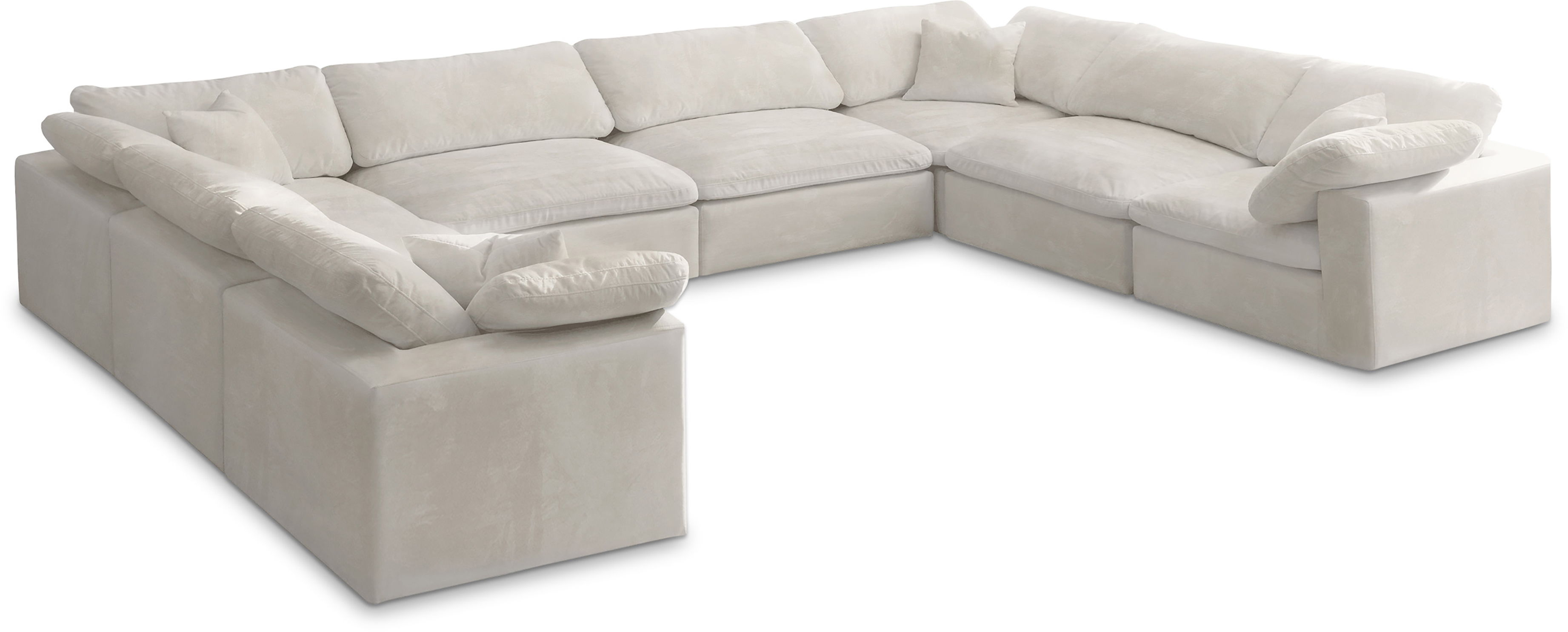Cozy - 8 Piece Modular Sectional - Beige