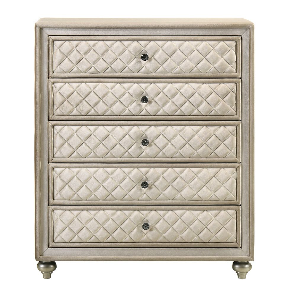 Lucienne - Chest - Beige Velvet, beige, view 6