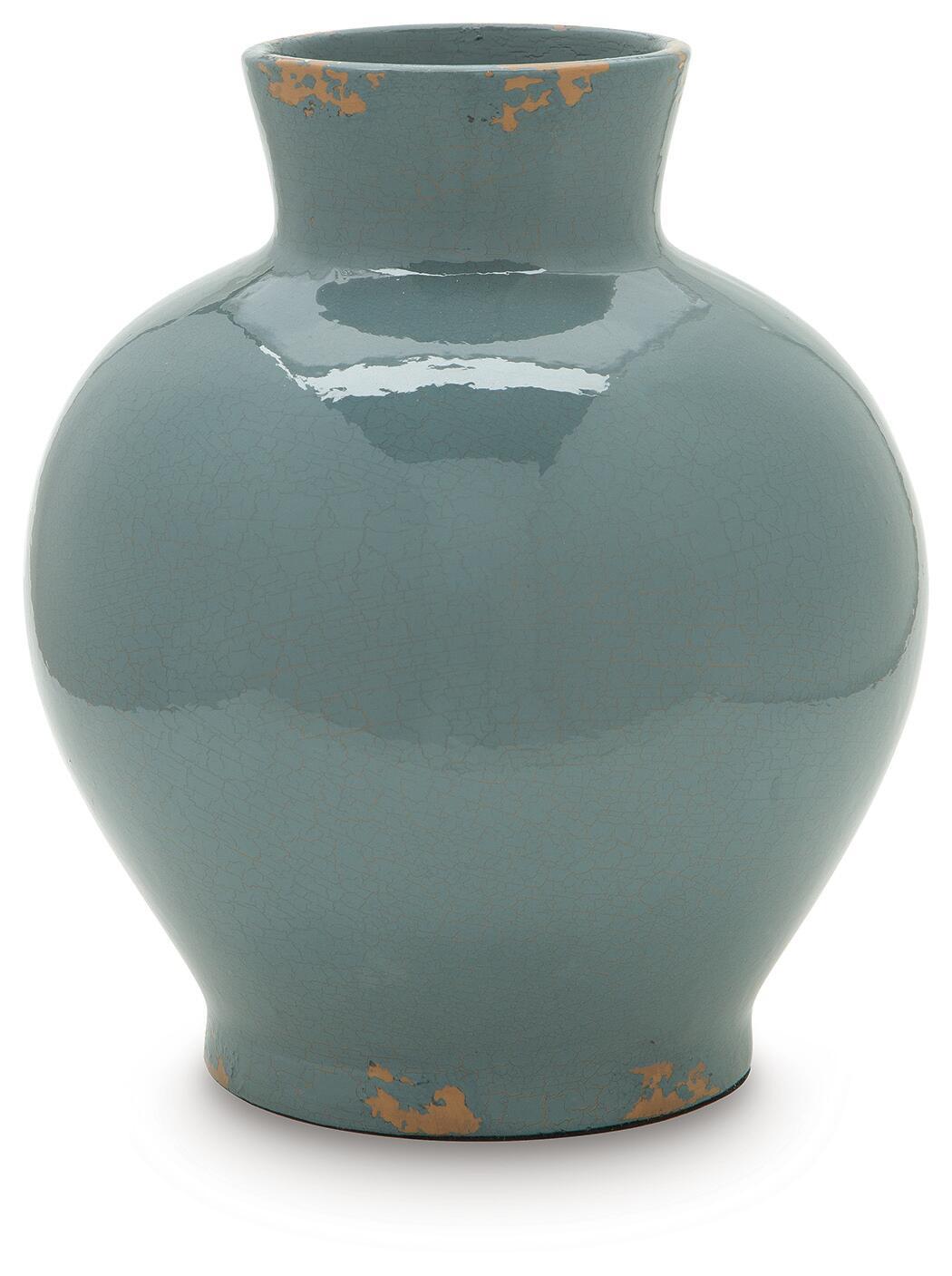 Giliburgh – Vase 12″ – Antique Blue