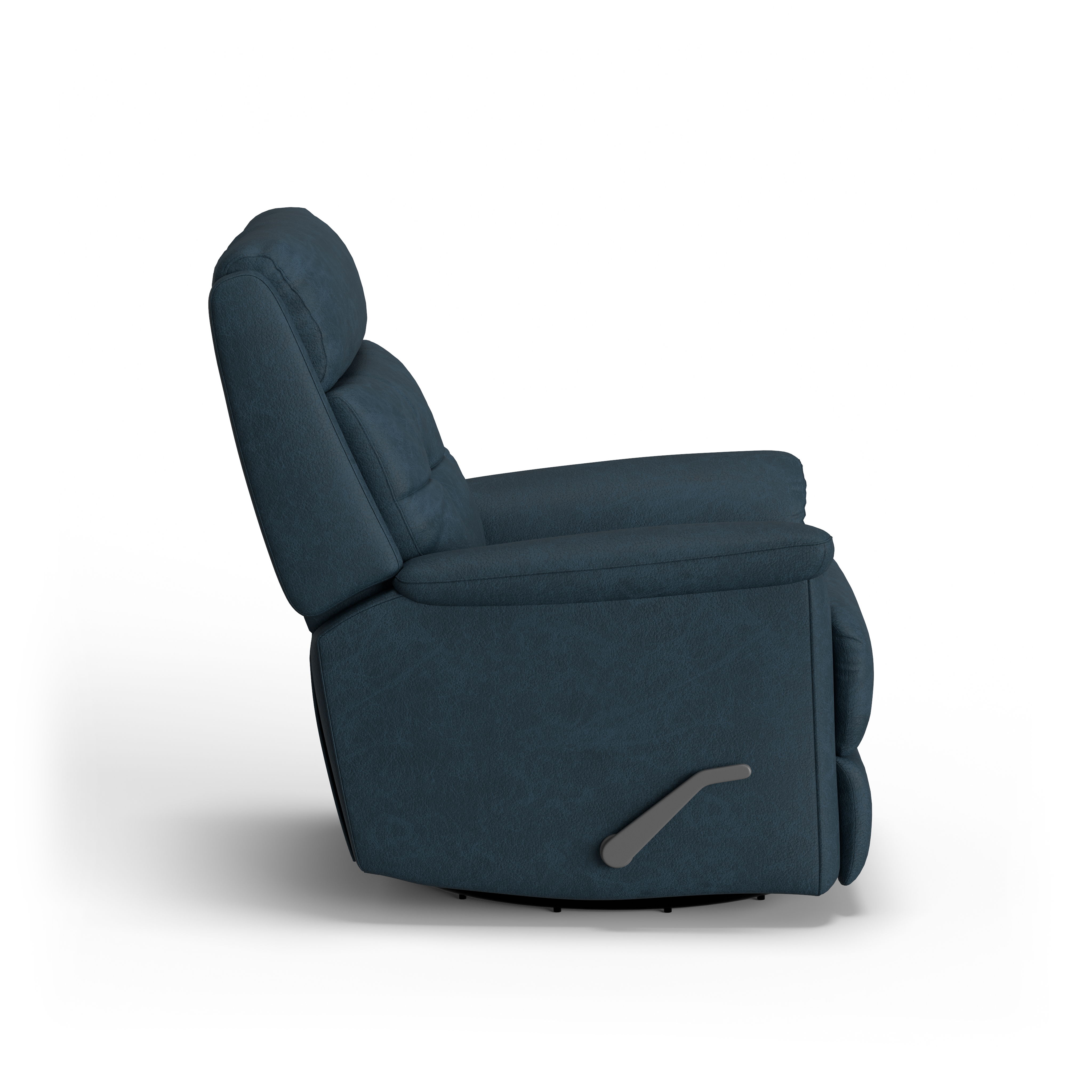 Sophisticated - Power Swivel Gliding Recliner With Power Headrest & Lumbar, dark brown, view 8