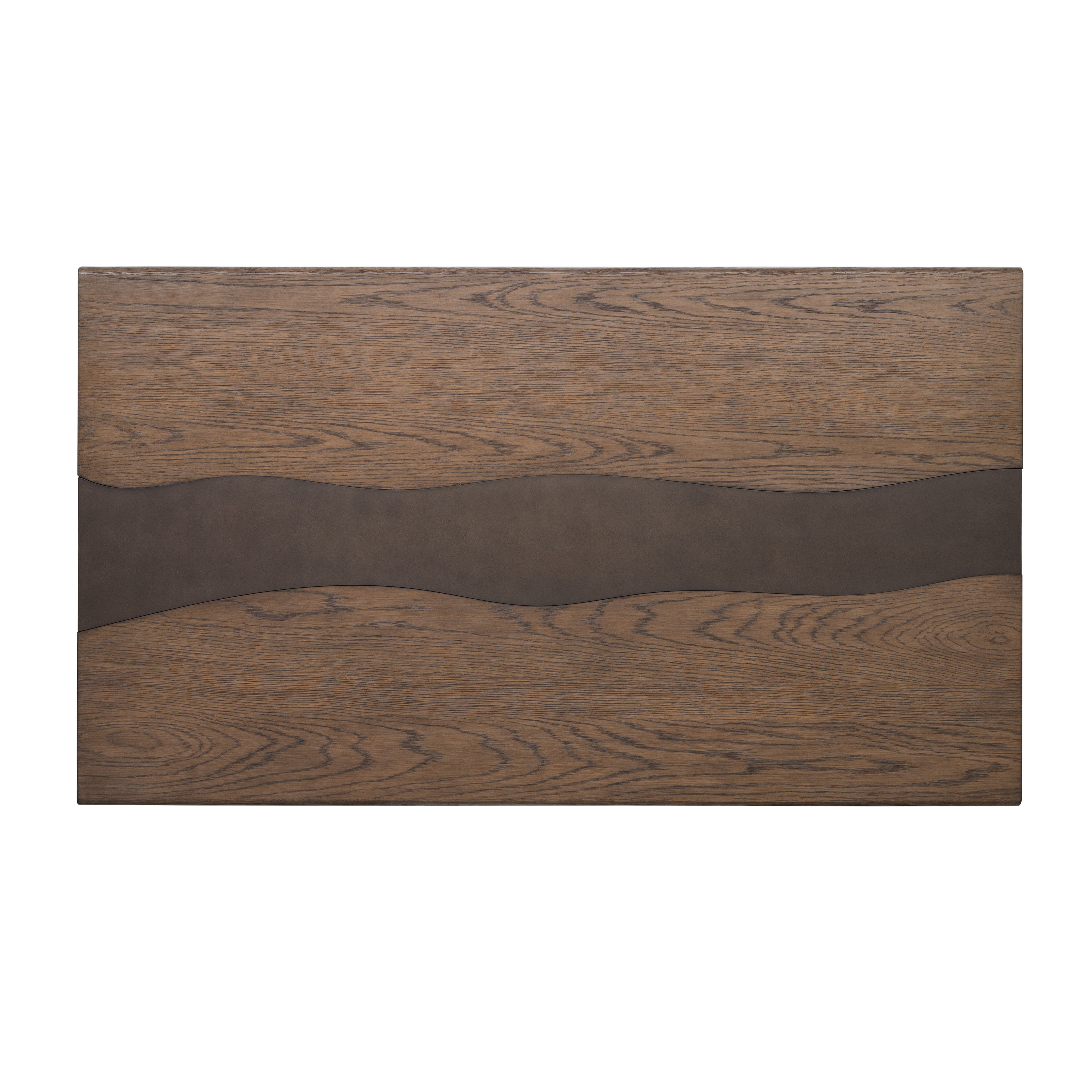 Lyra - Rectangular Coffee Table - Dark Brown, dark brown