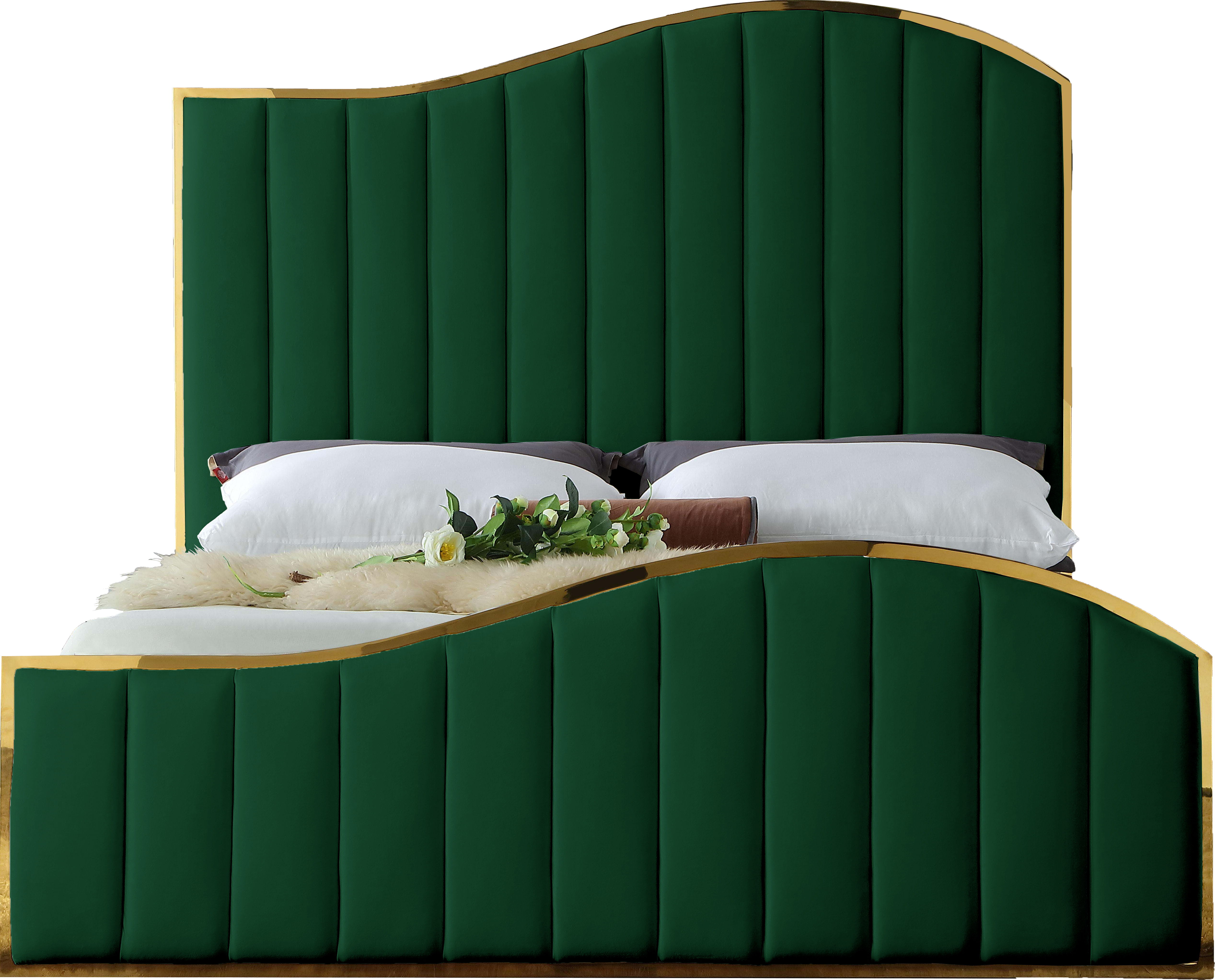 Jolie - Queen Bed - Green