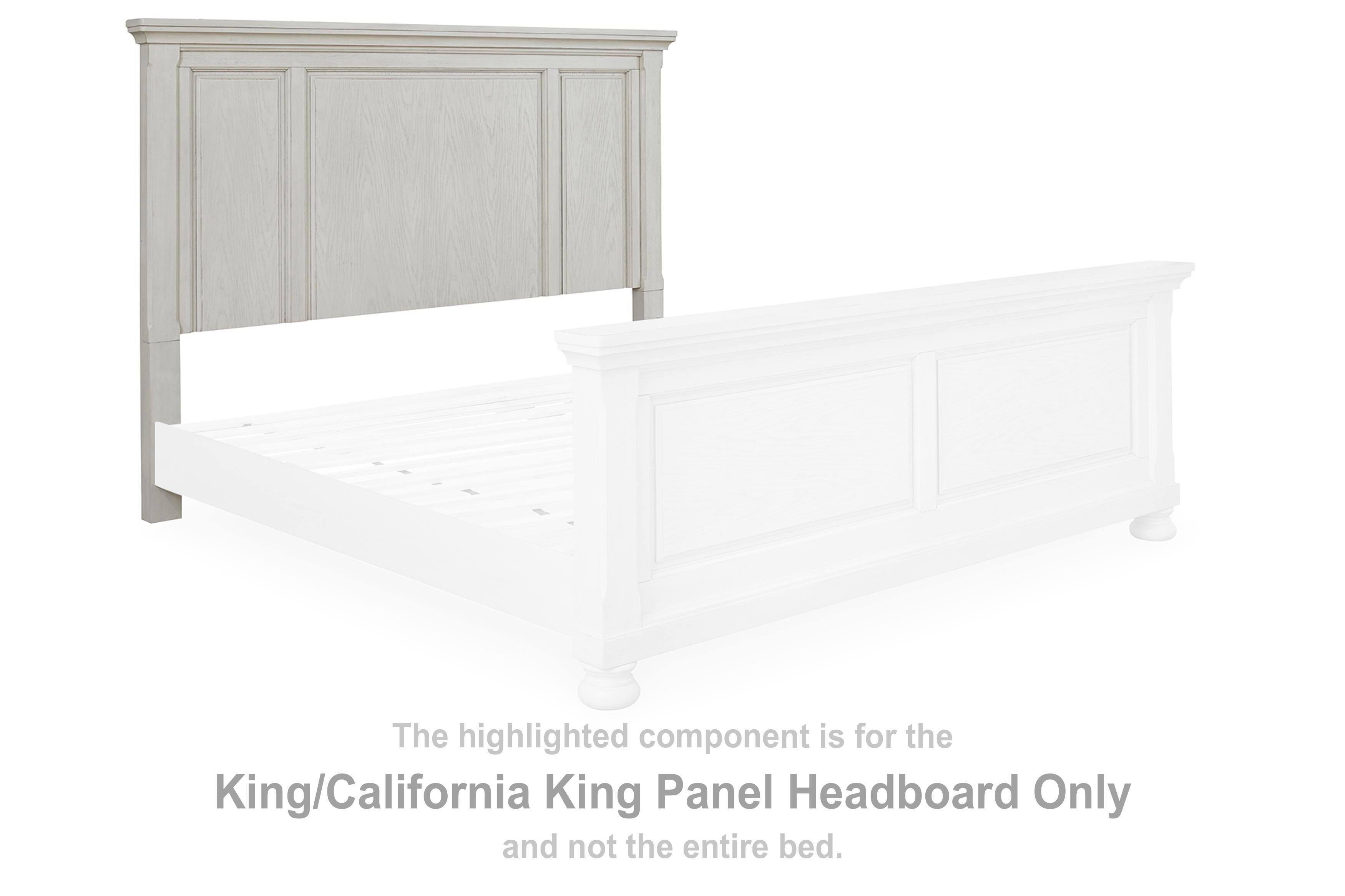 Robbinsdale – King/Cal King Panel Headboard – Antique White