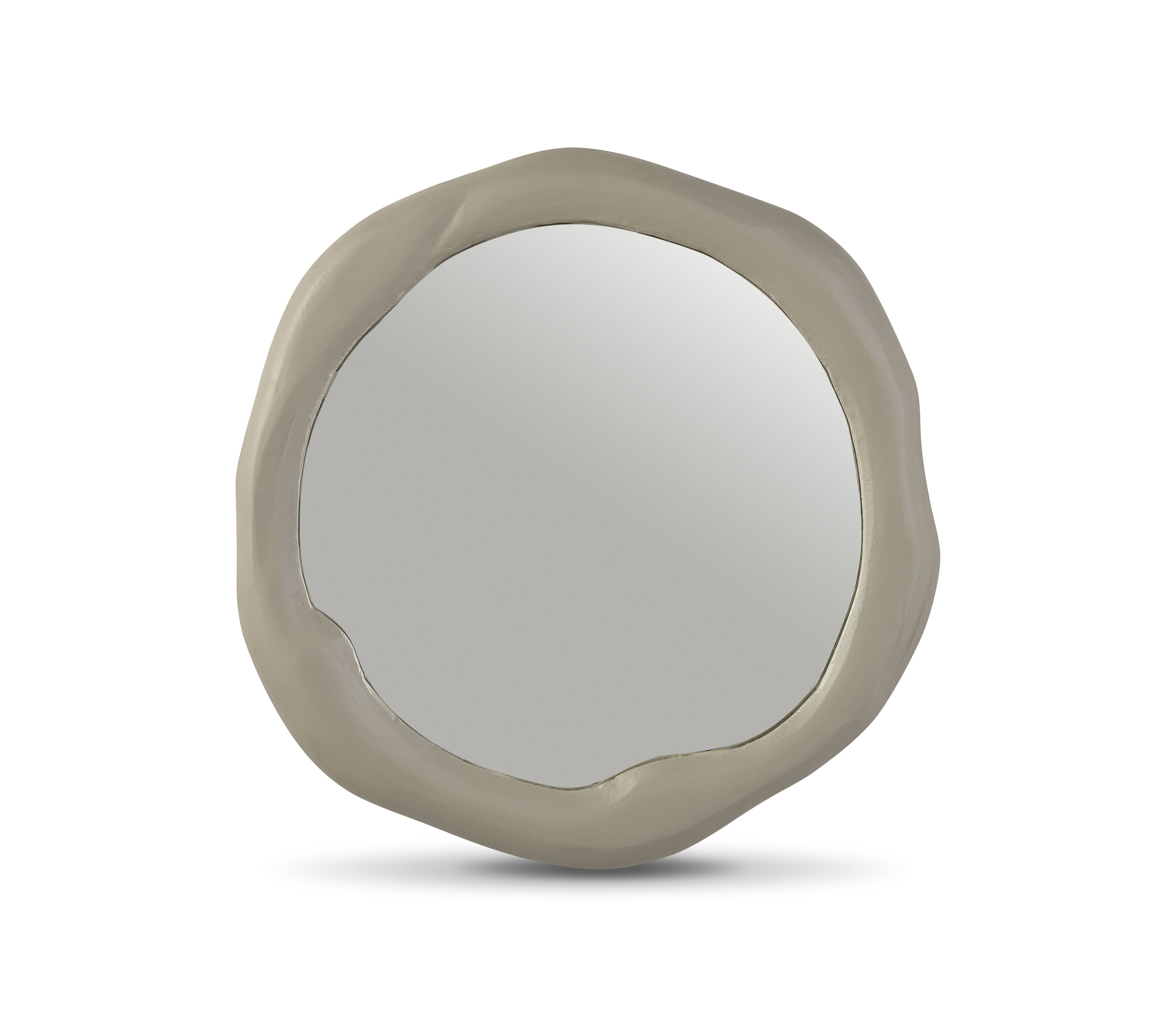 Armada - 30" Aluminum Mirror - Taupe