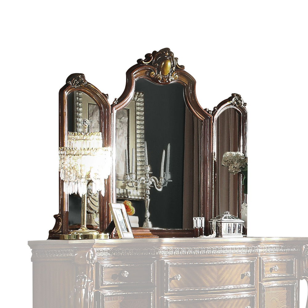 Picardy - Mirror - Honey Oak, light brown, view 2