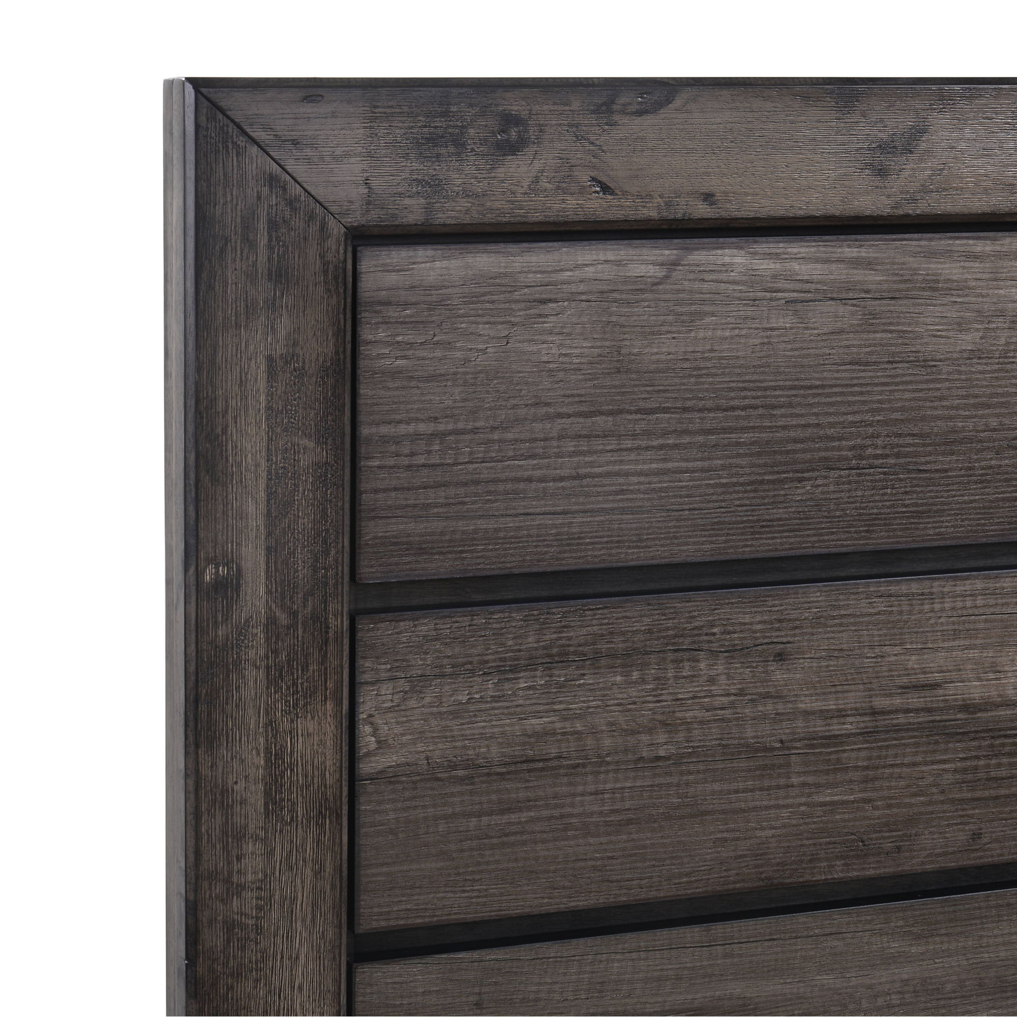 Nathan - Queen Panel Bed - Gray Oak Finish