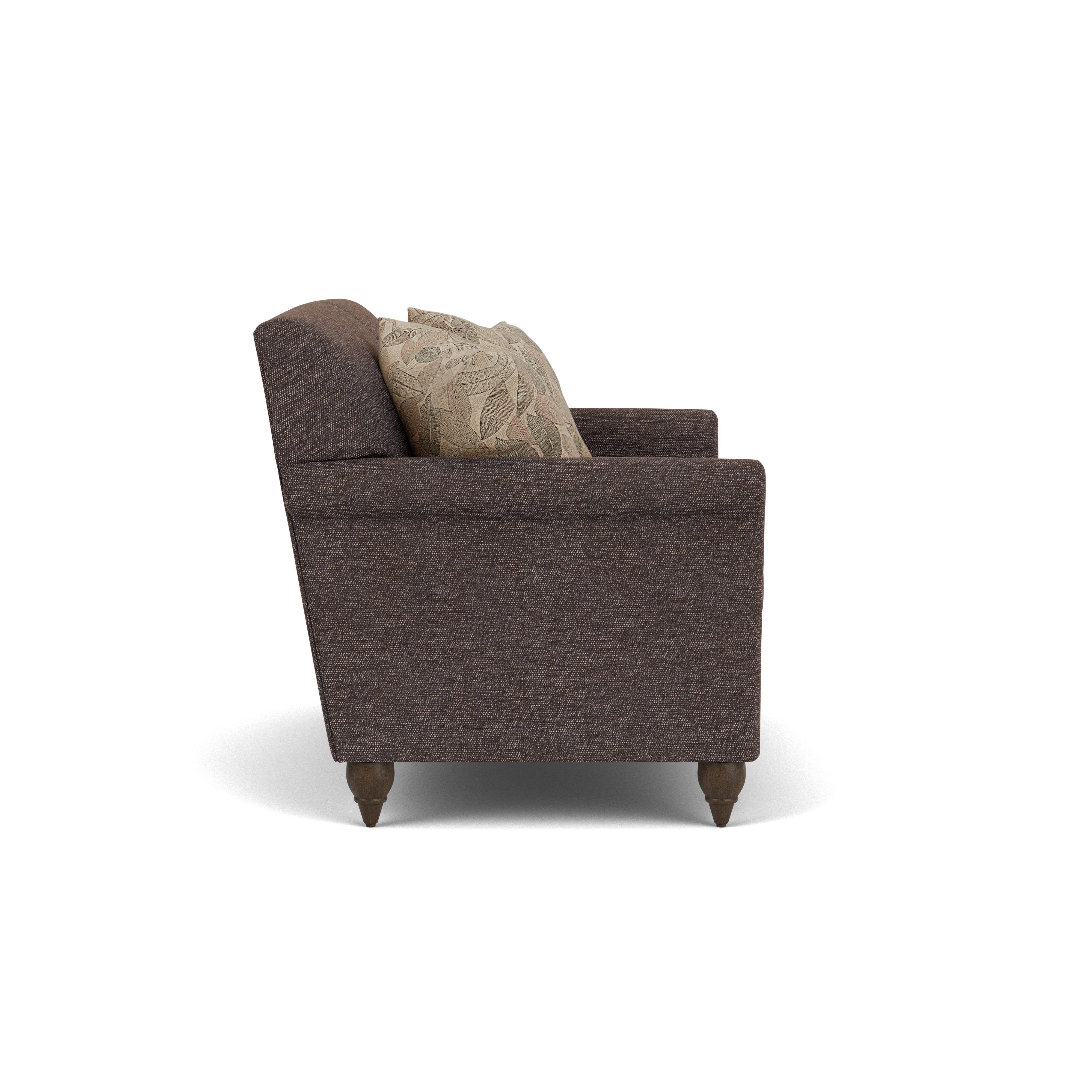 Stella - Fabric Loveseat, dark gray, view 6