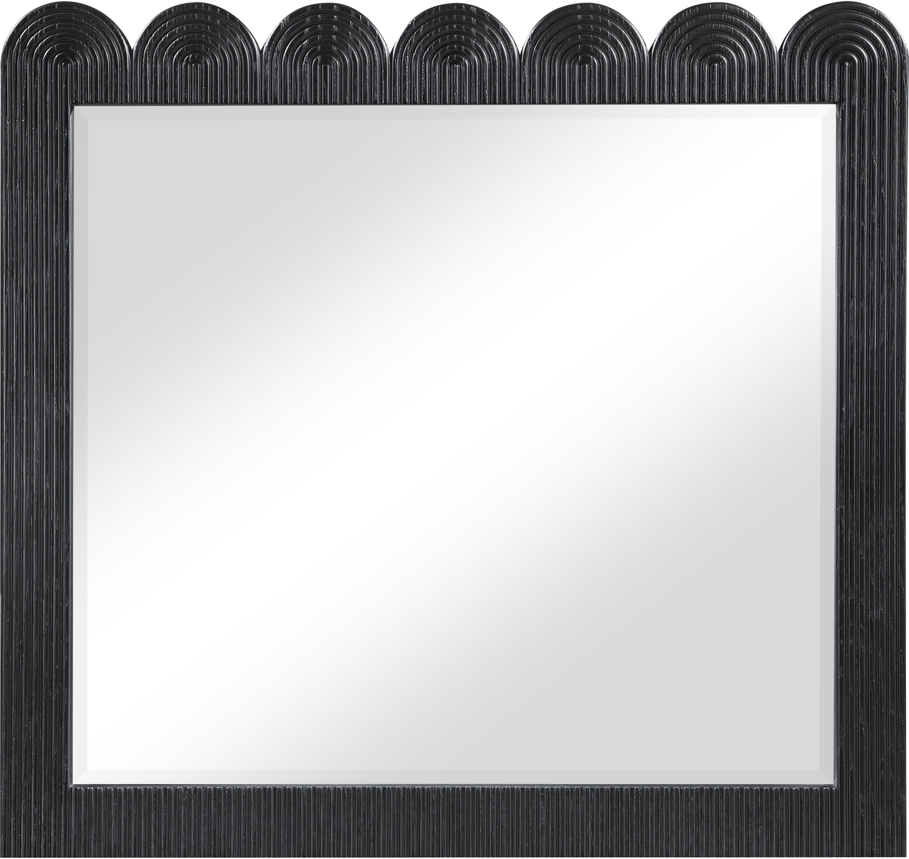 Scallop - Mirror - Black
