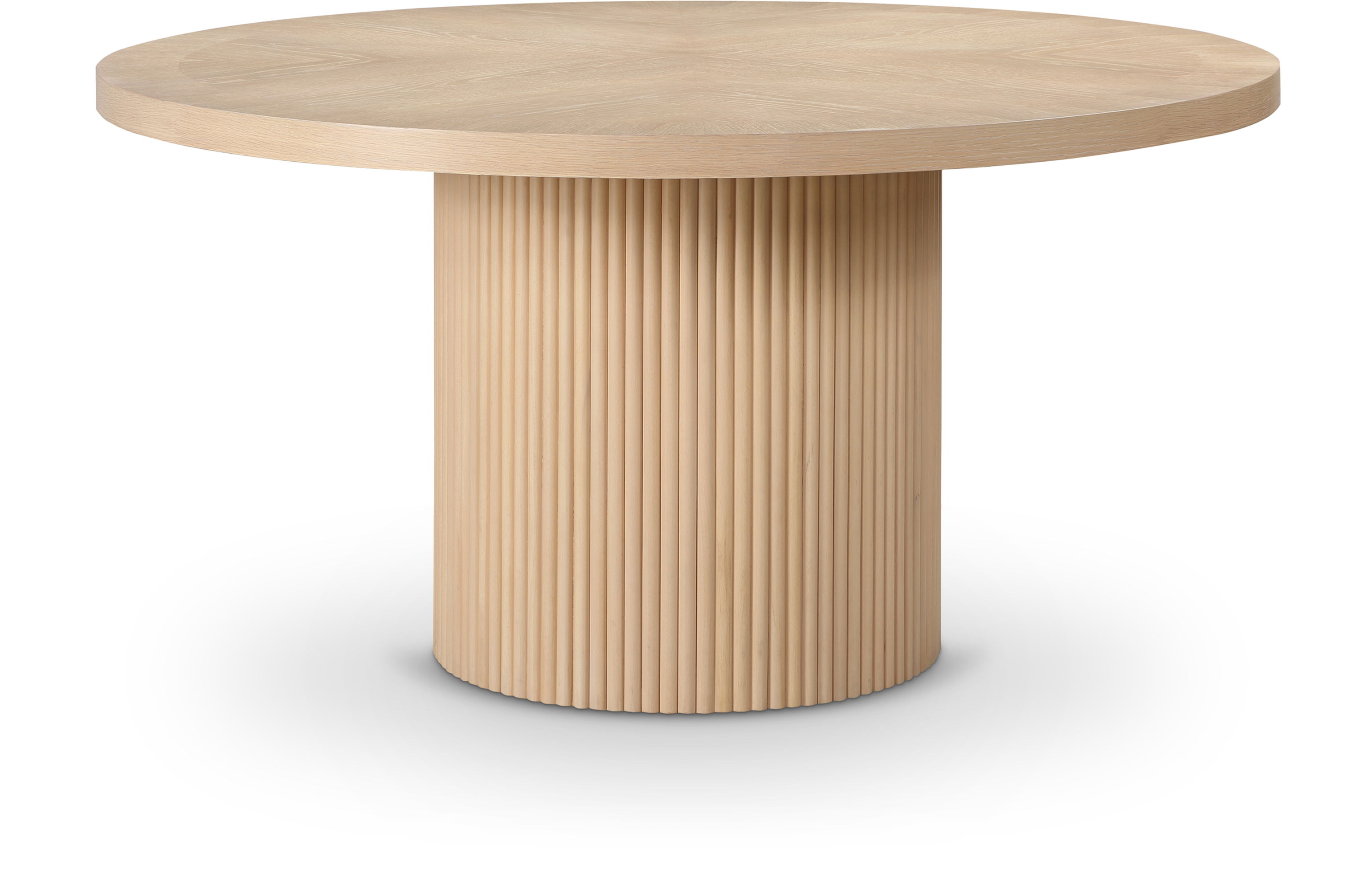 Belinda - Oak Veneer Dining Table - Natural