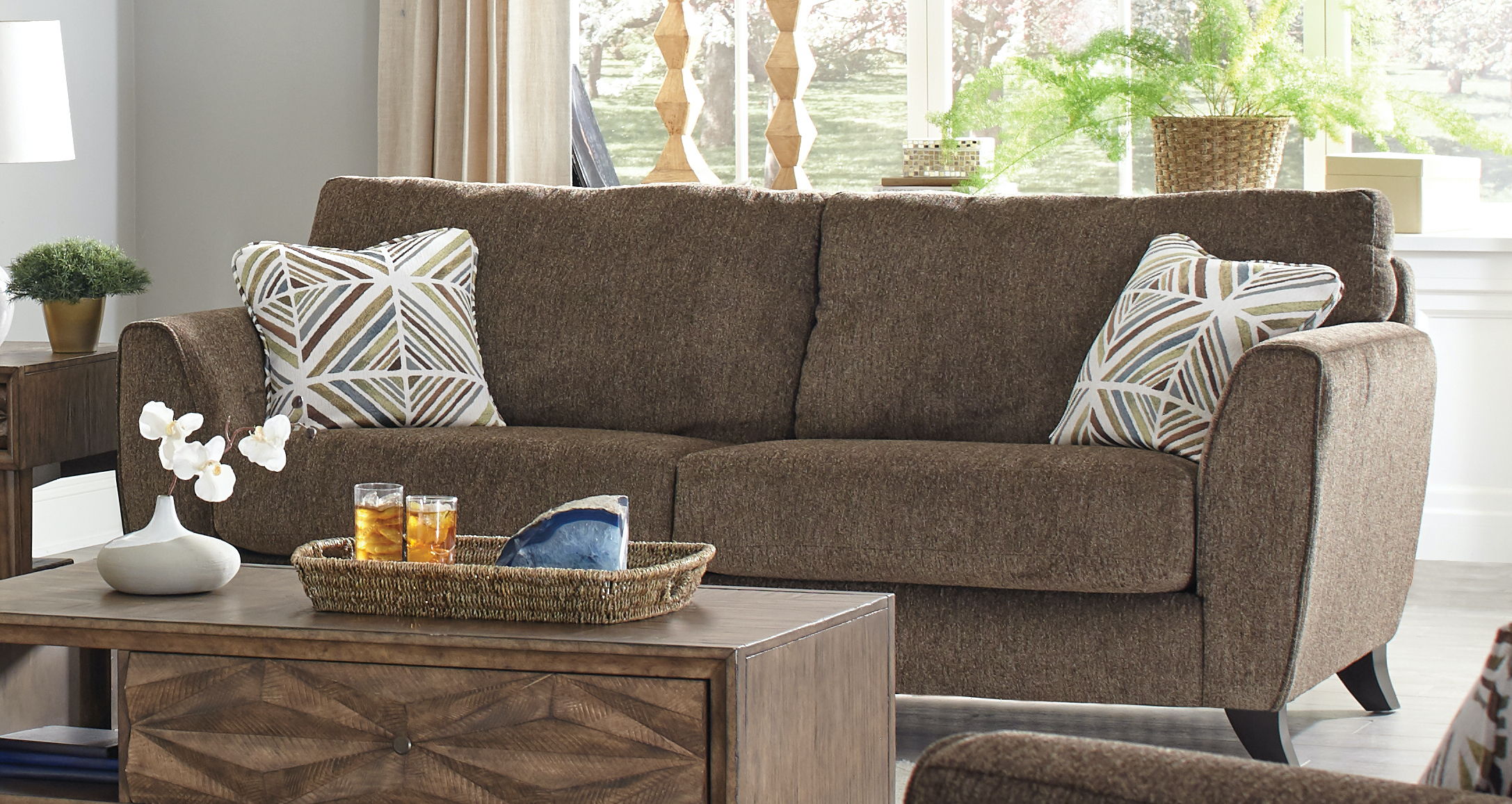Alyssa - Sofa - Latte Image