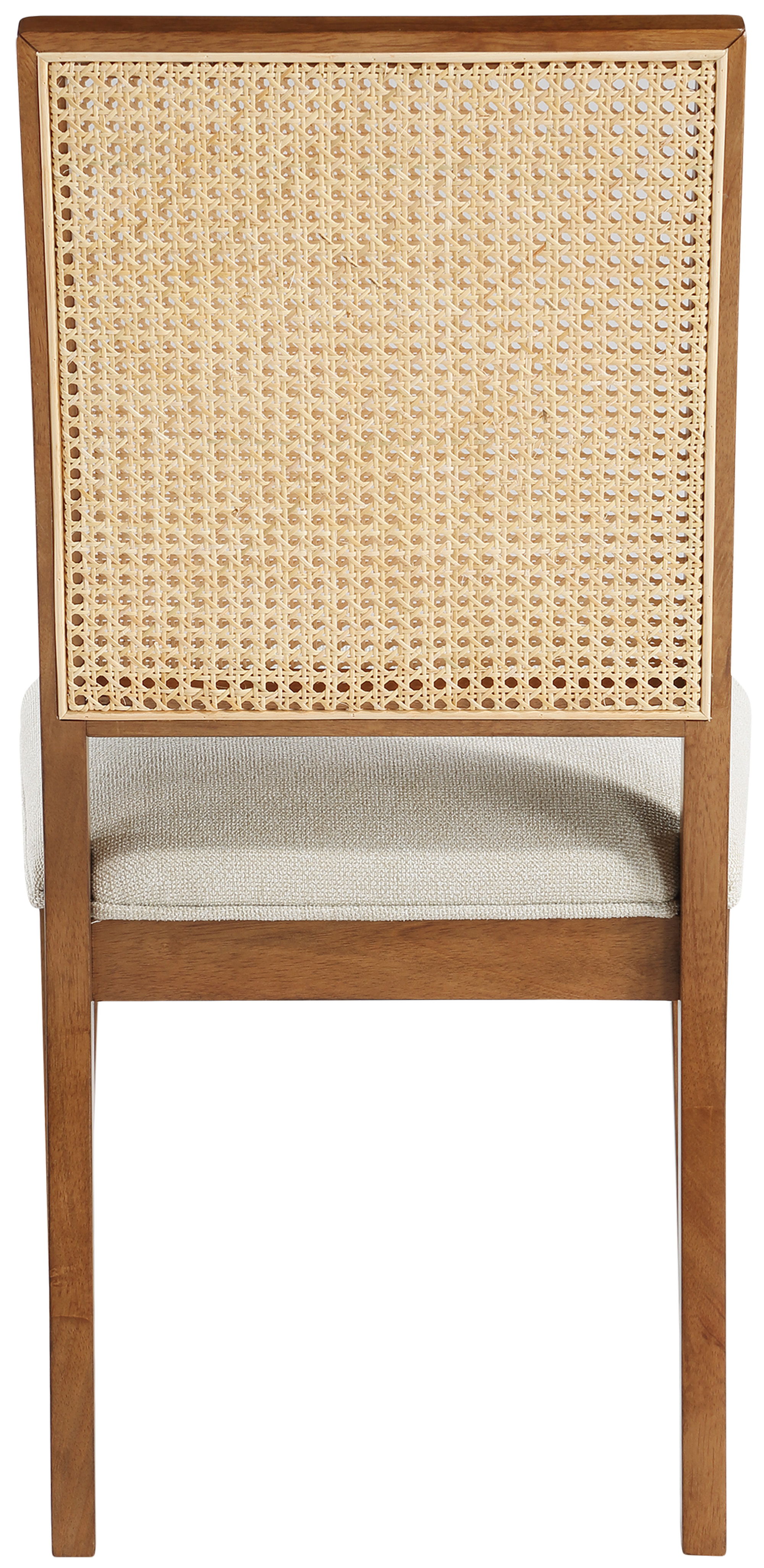 Butterfly - Fabric Dining Chair (Set of 2) - Cream