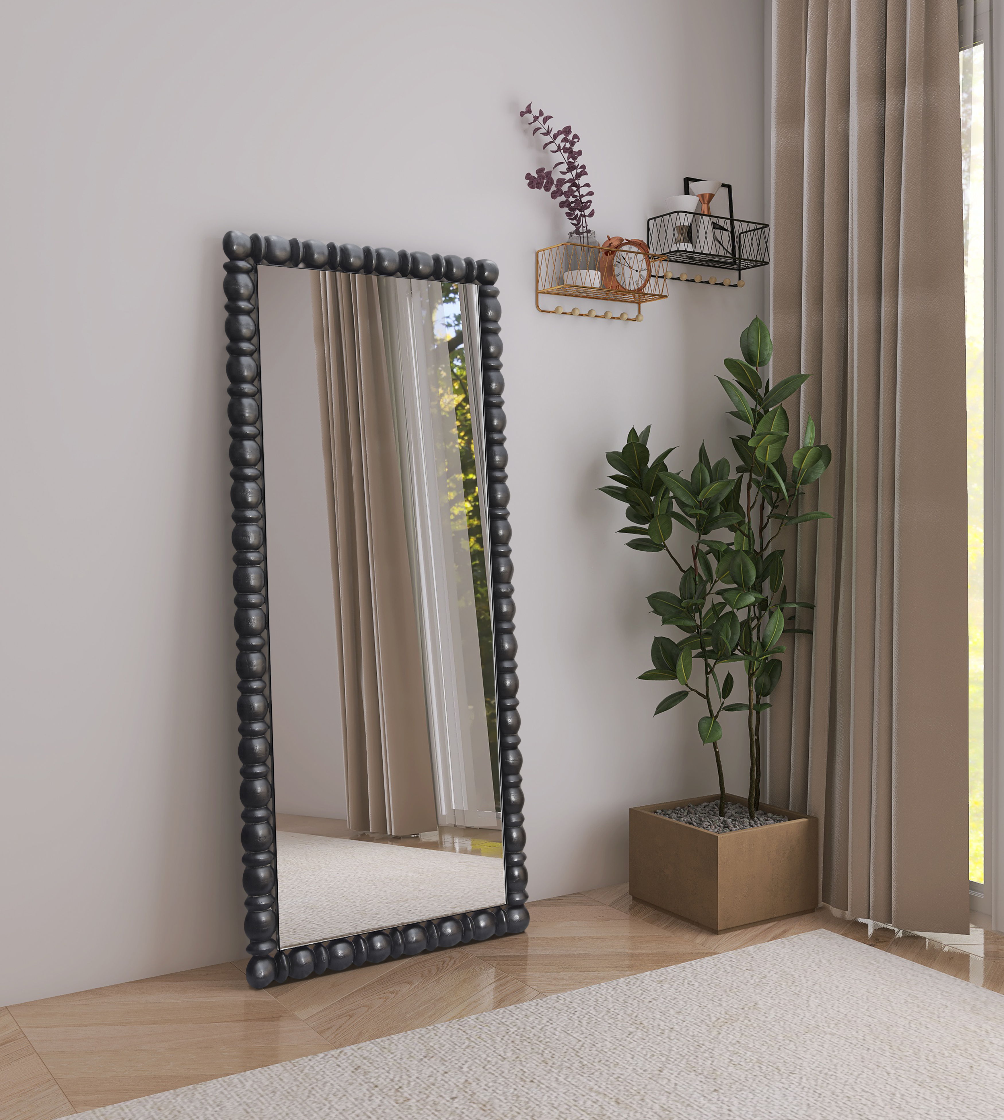 Aubrey - Mirror - Black