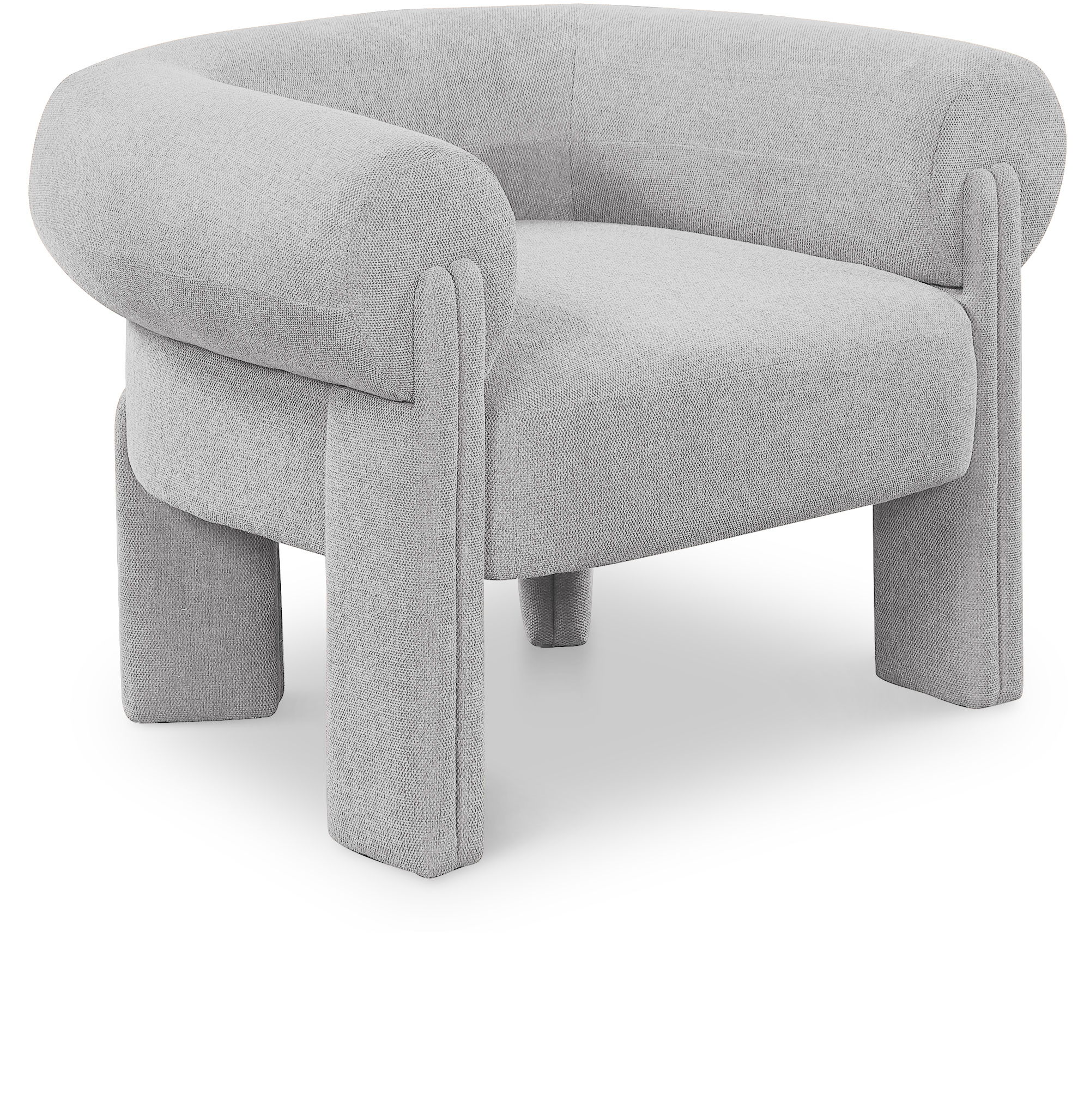 Stefano - Accent Chair - Gray