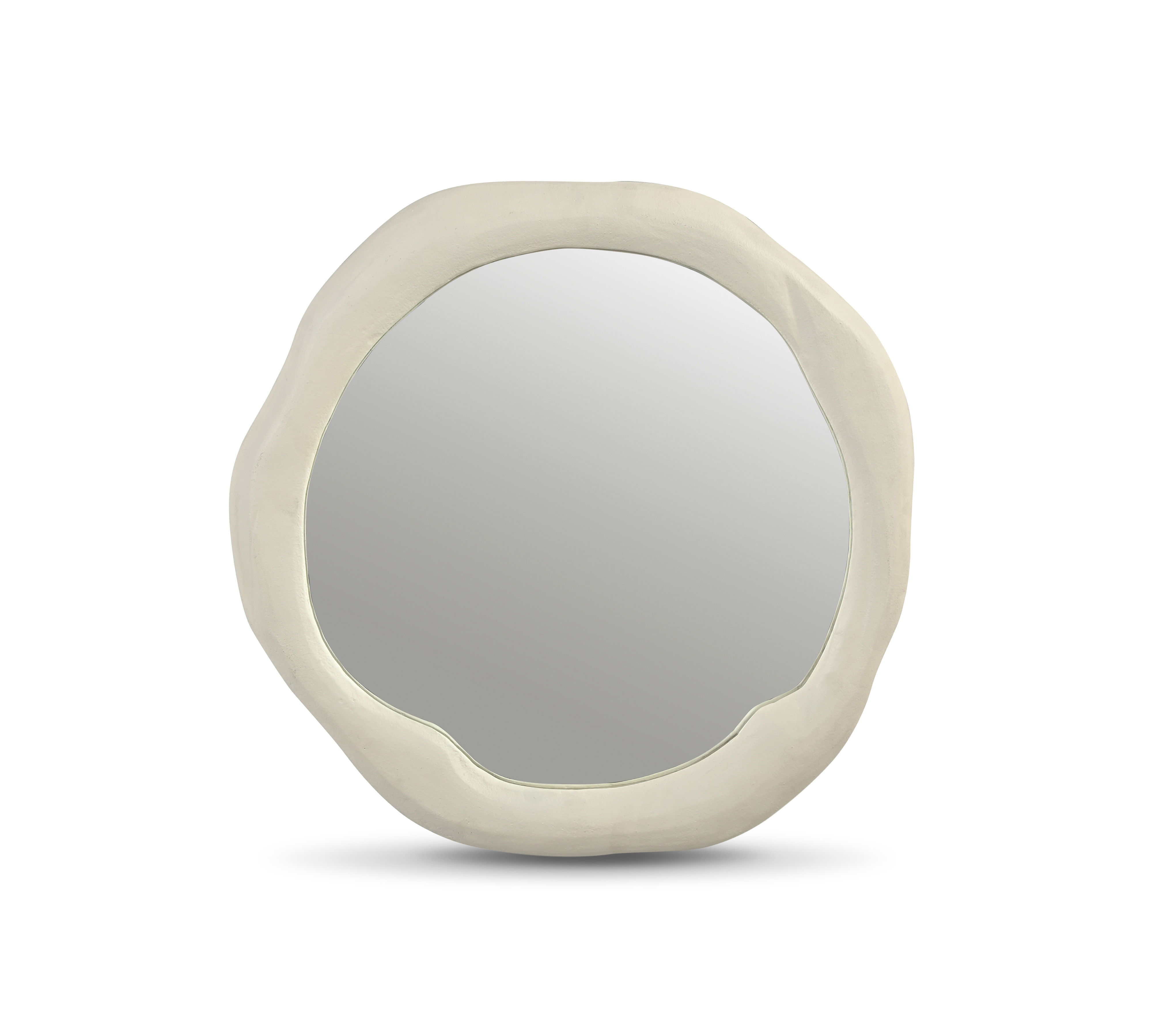 Armada - 24" Aluminum Mirror - Cream