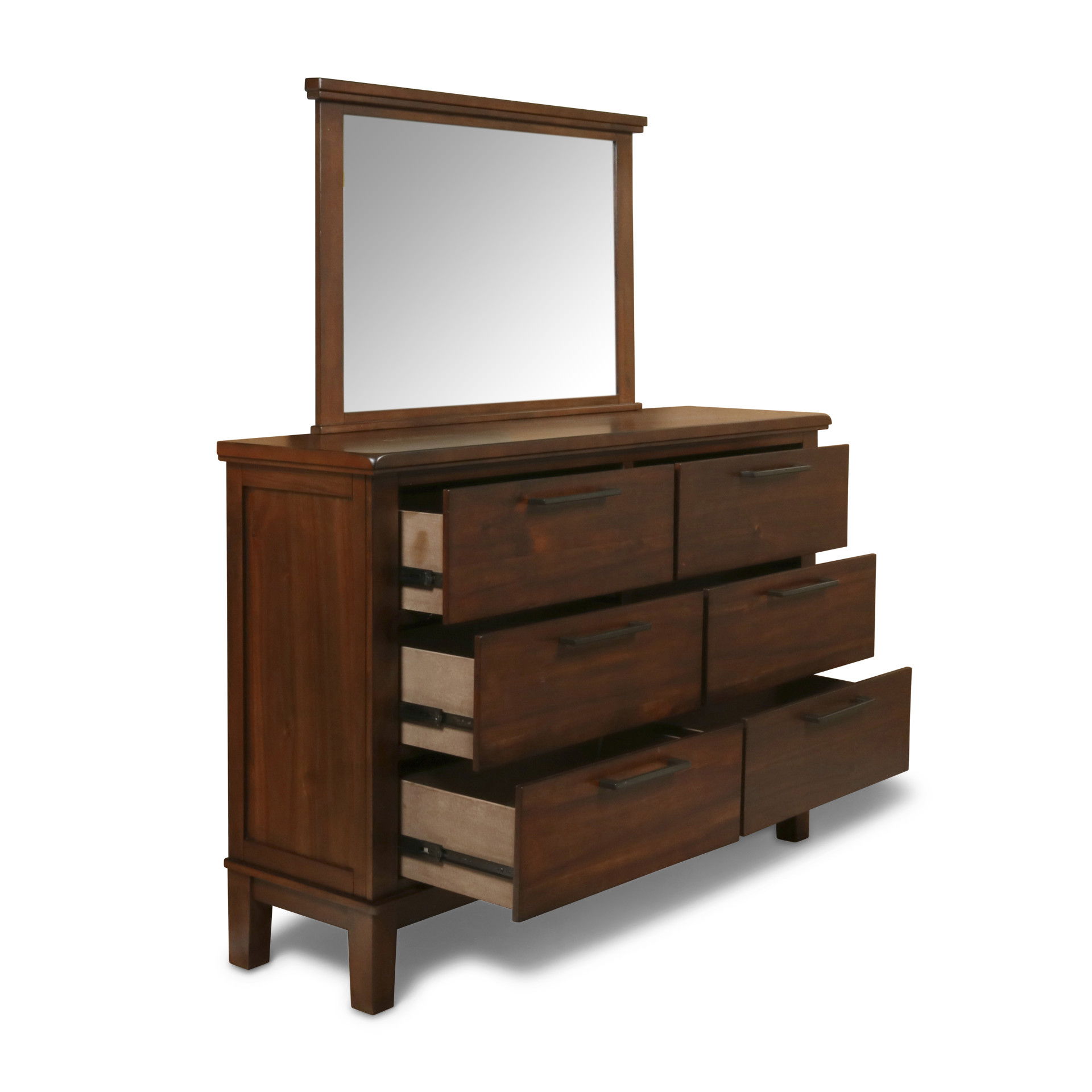 Cagney - Mirror - Chestnut, light brown, view 4
