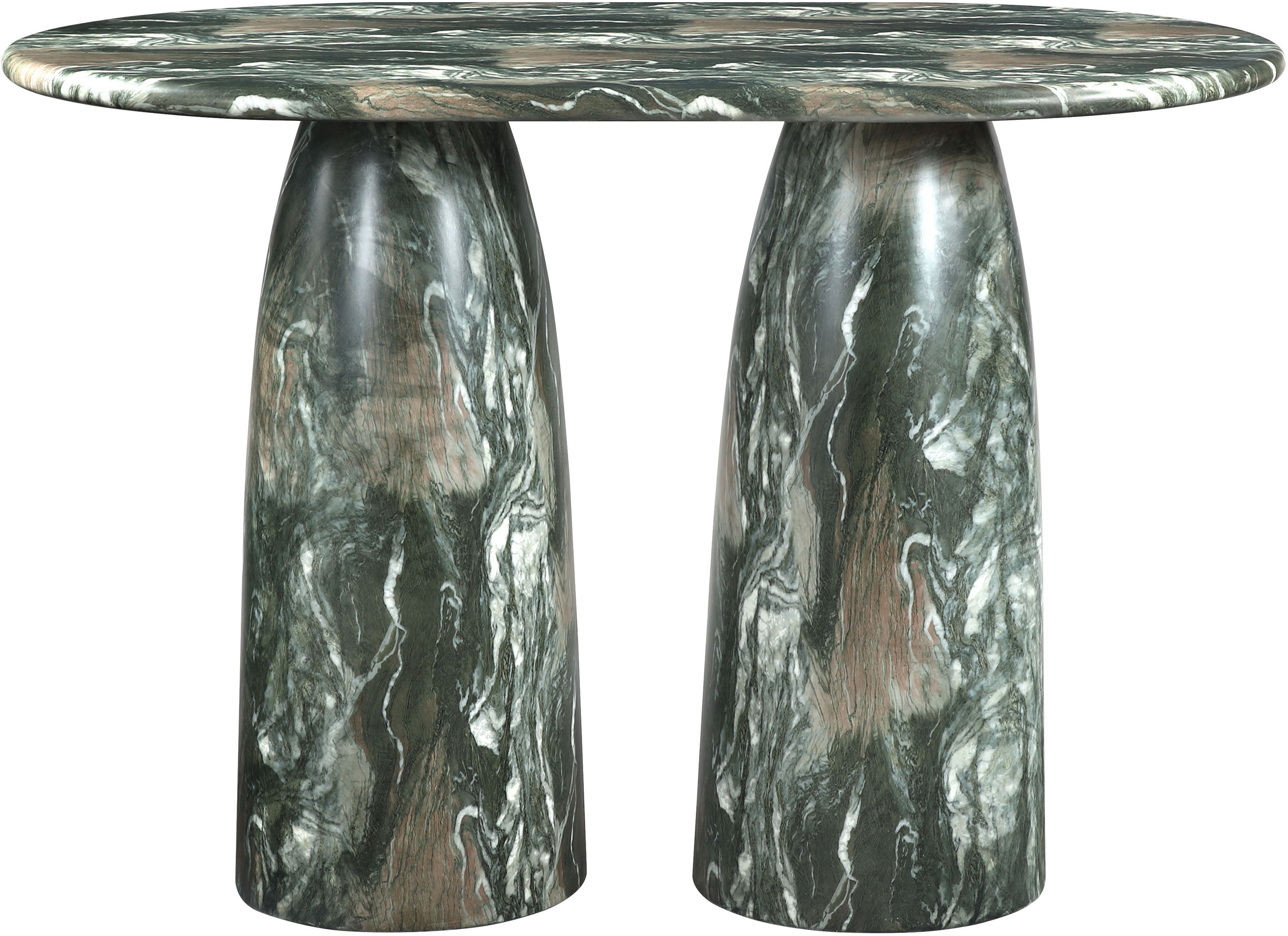 Cosenza - Concrete Indoor / Outdoor Counter Height Table (3 Boxes) - Green