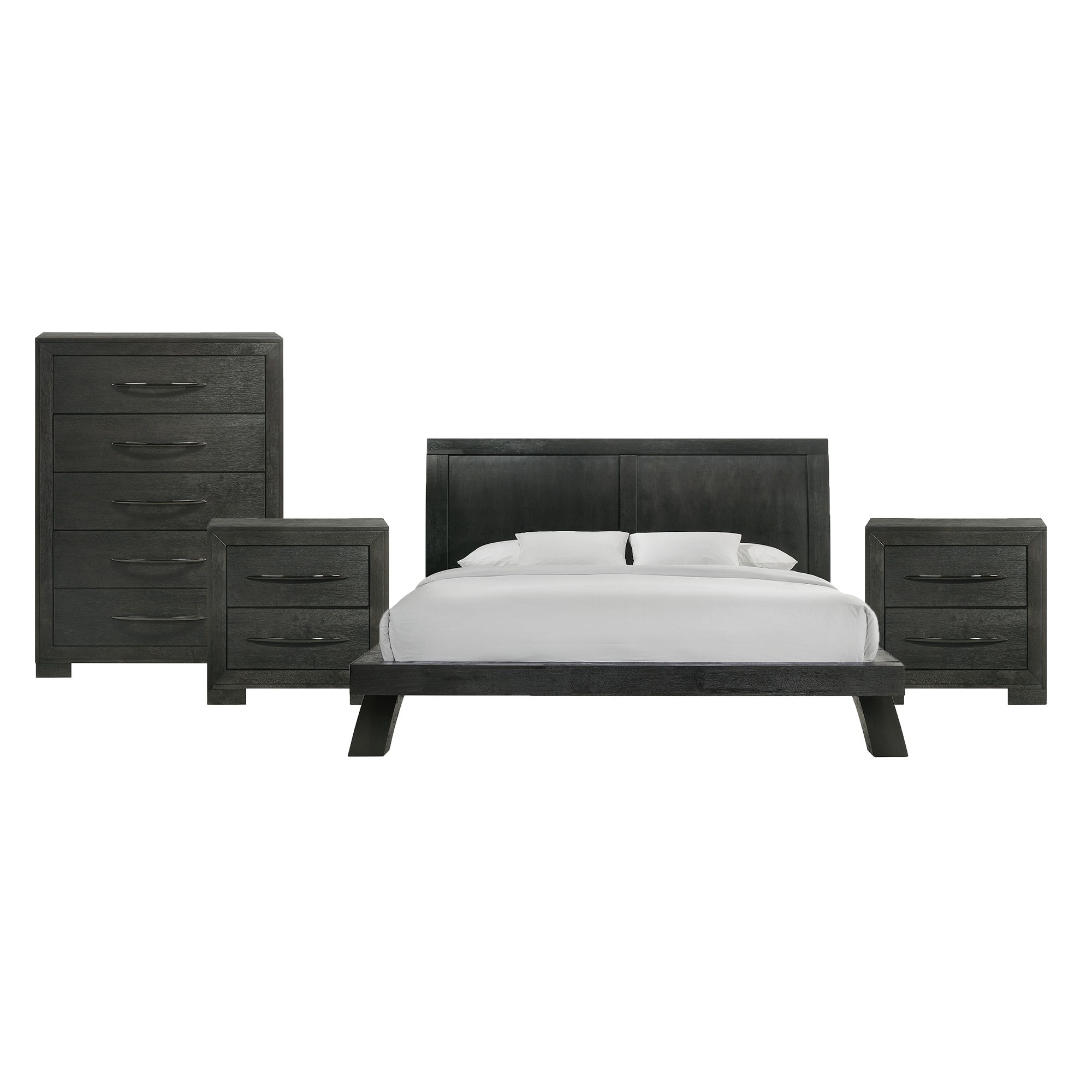 King · 4 Pc · Bedroom Set