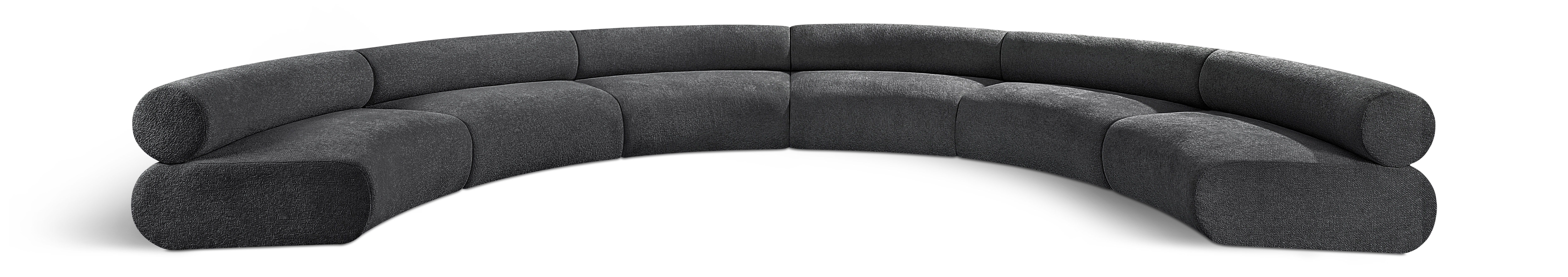 Bale - 6 Piece U-Shaped Modular Sofa - Gray